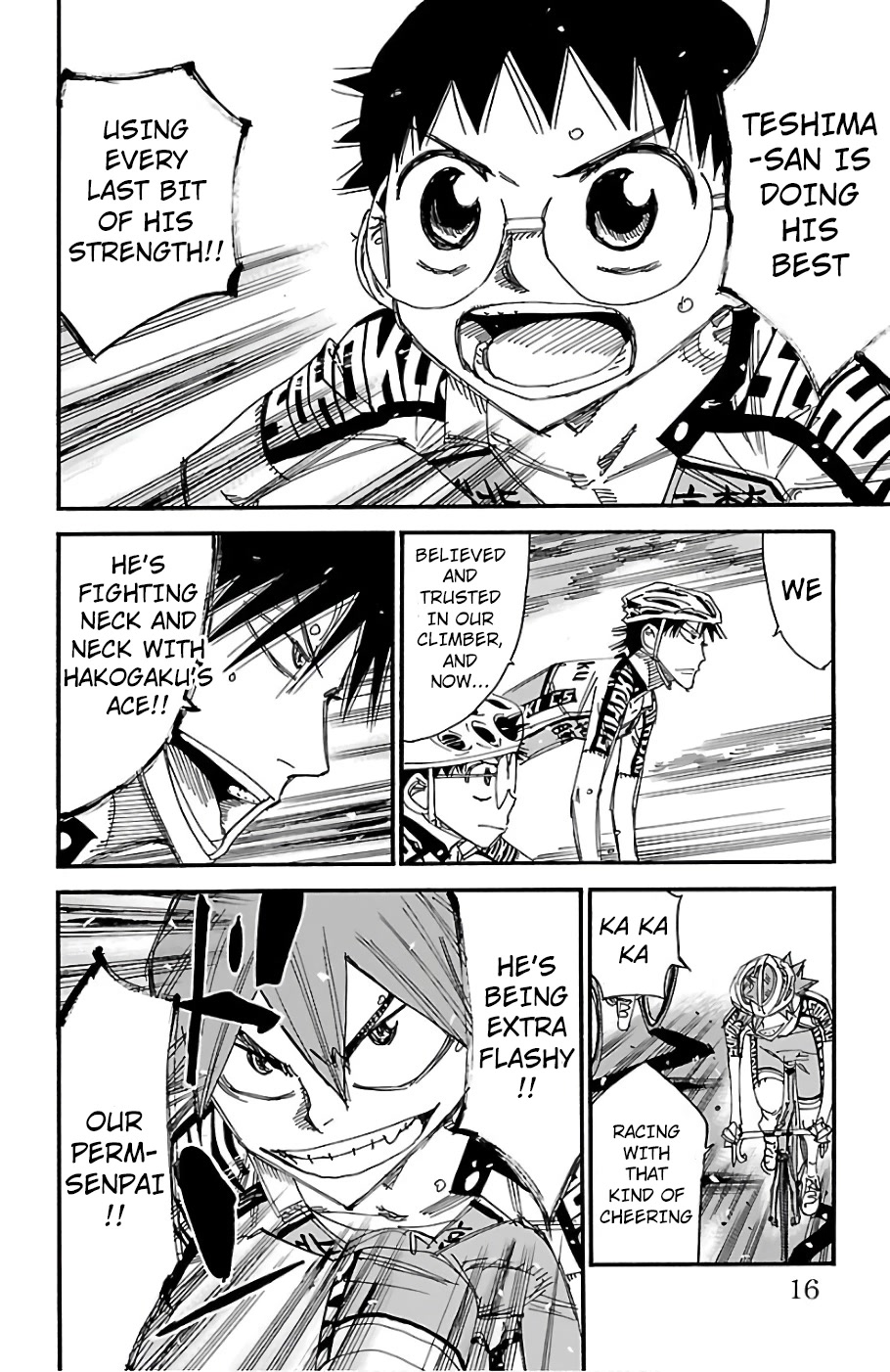 Yowamushi Pedal chapter 477 page 8