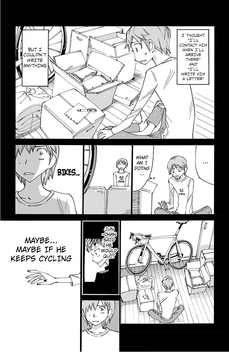 Yowamushi Pedal chapter 478 page 17