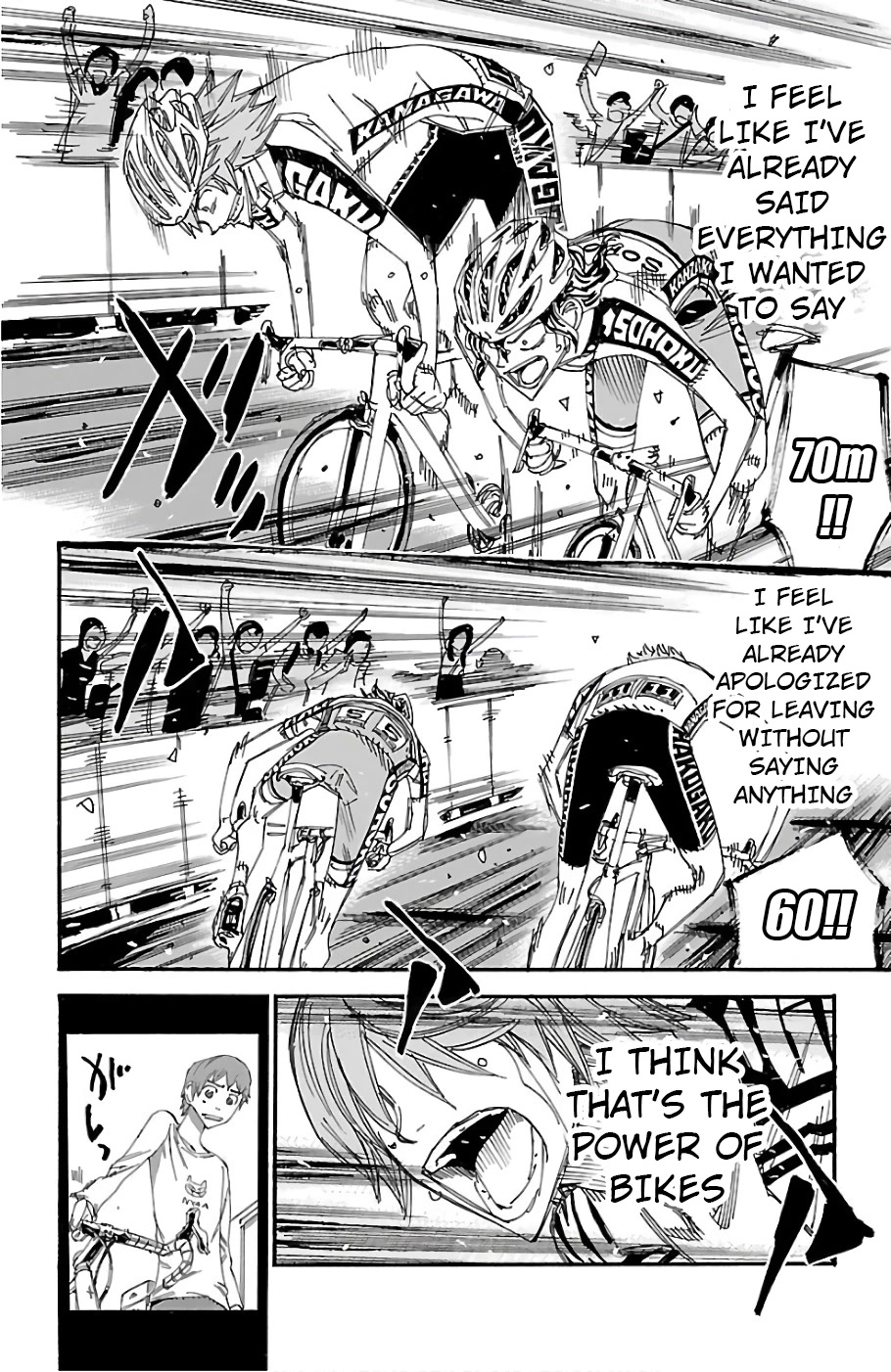 Yowamushi Pedal chapter 479 page 14