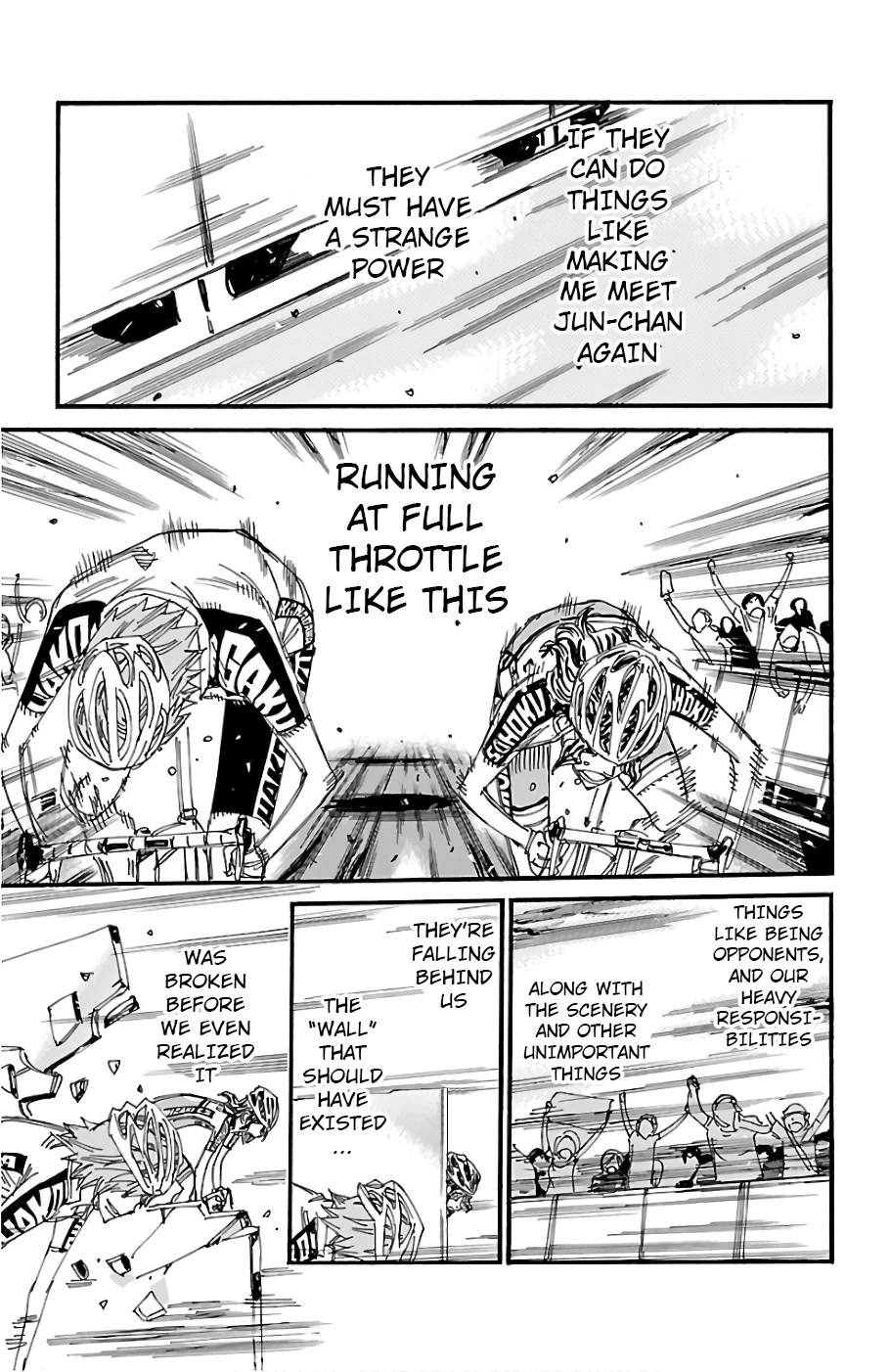 Yowamushi Pedal chapter 479 page 15