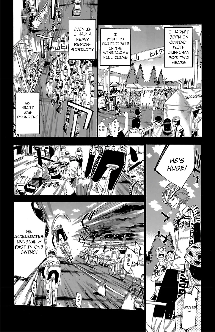 Yowamushi Pedal chapter 479 page 3