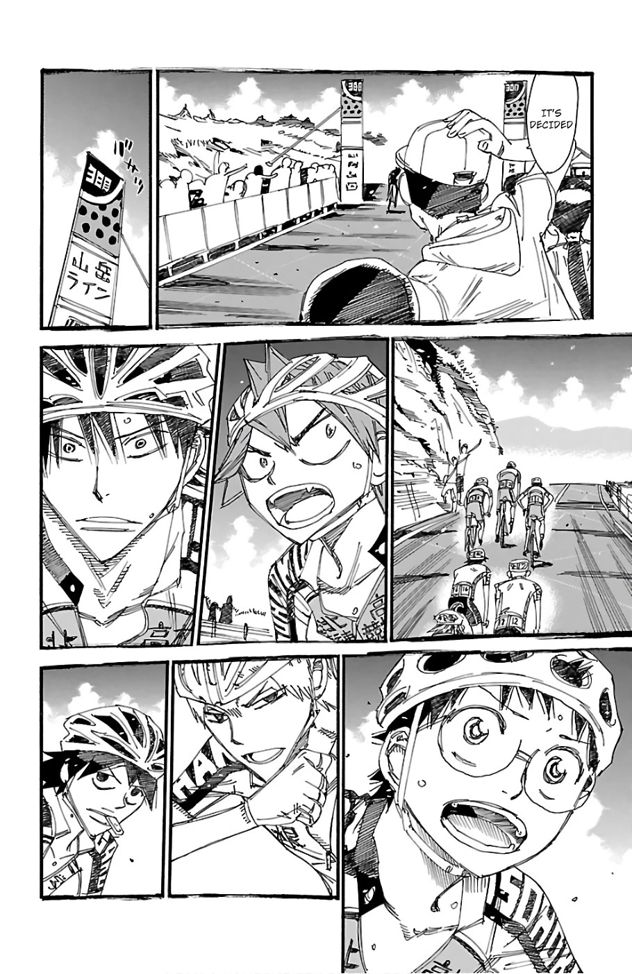 Yowamushi Pedal chapter 480 page 13