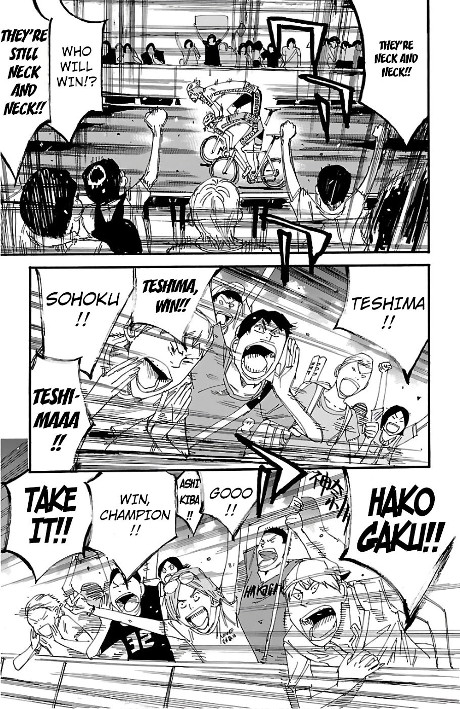 Yowamushi Pedal chapter 480 page 6