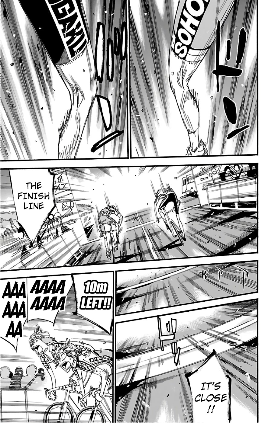 Yowamushi Pedal chapter 480 page 8