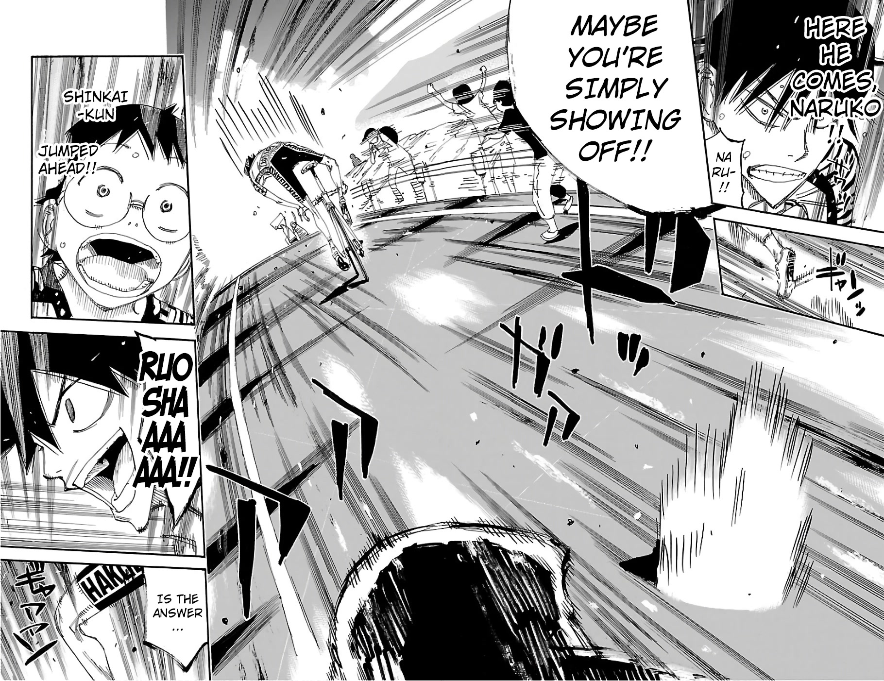 Yowamushi Pedal chapter 482 page 10