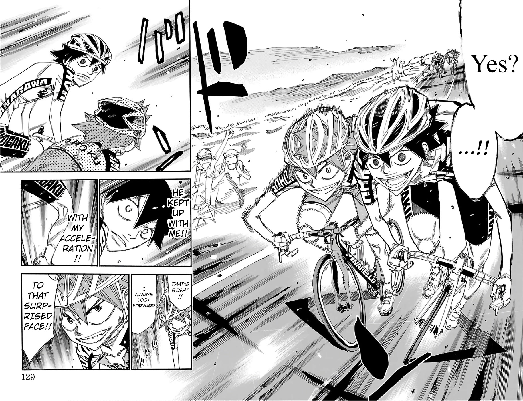 Yowamushi Pedal chapter 482 page 11