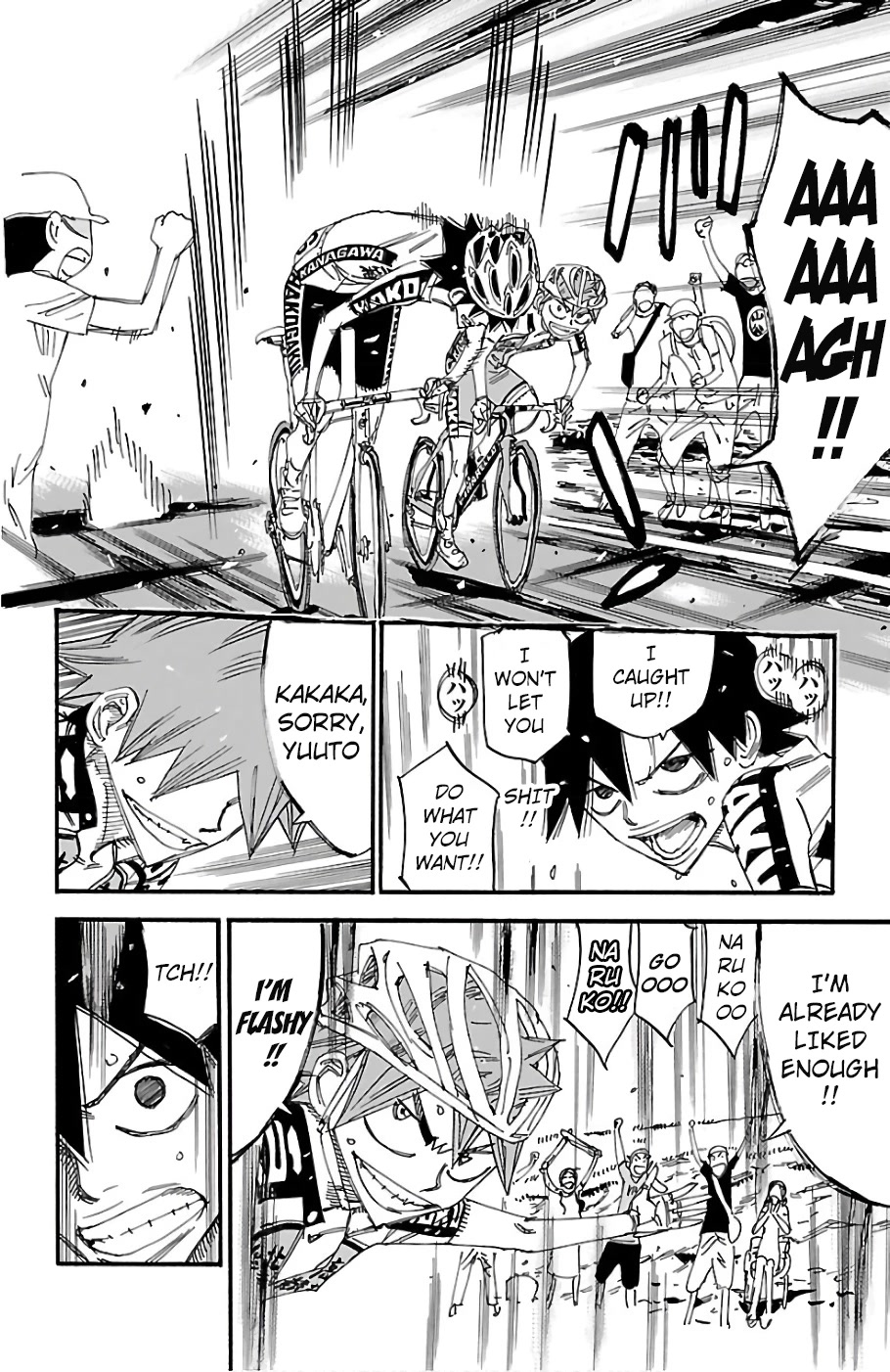 Yowamushi Pedal chapter 482 page 16