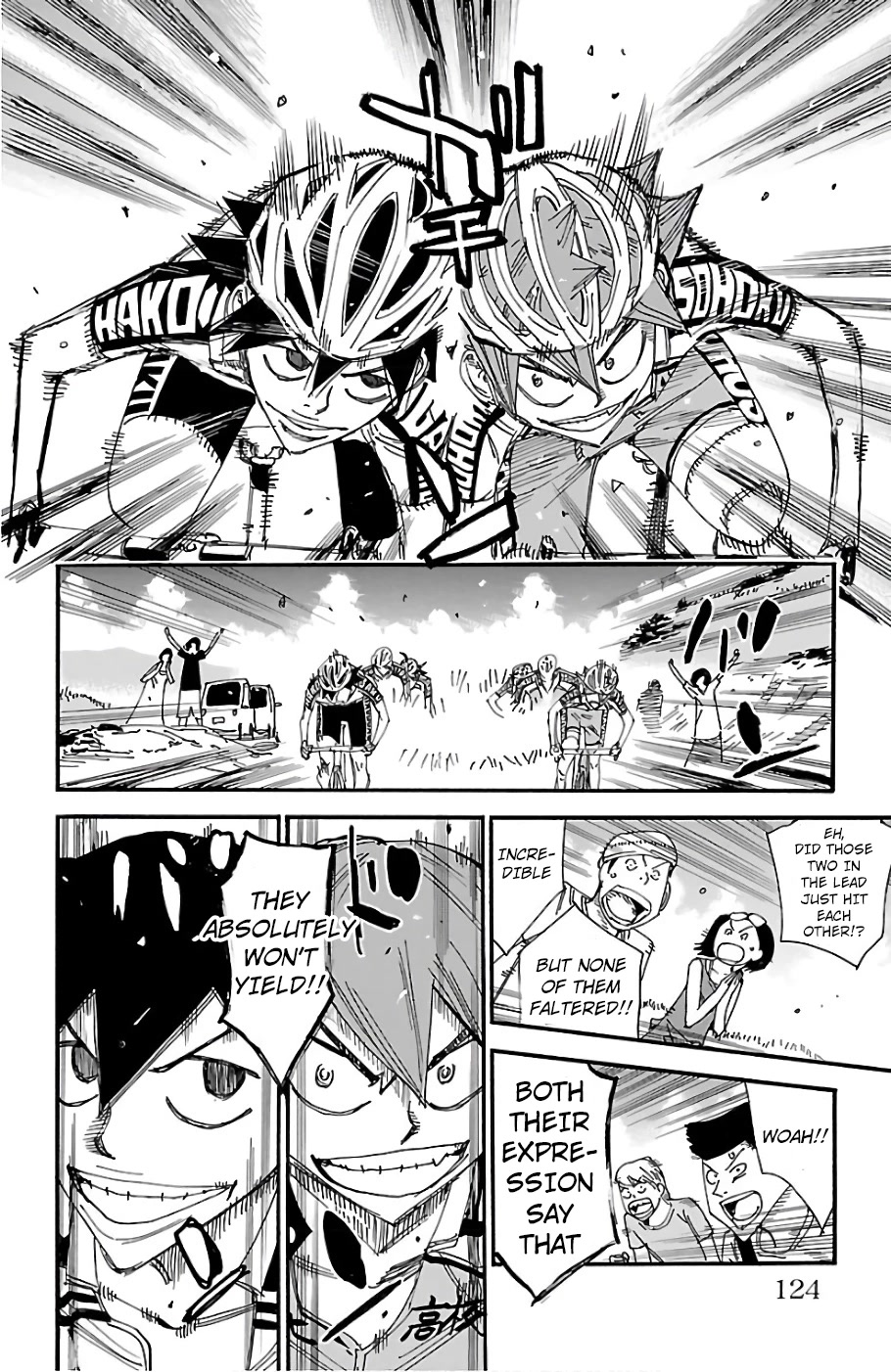 Yowamushi Pedal chapter 482 page 8