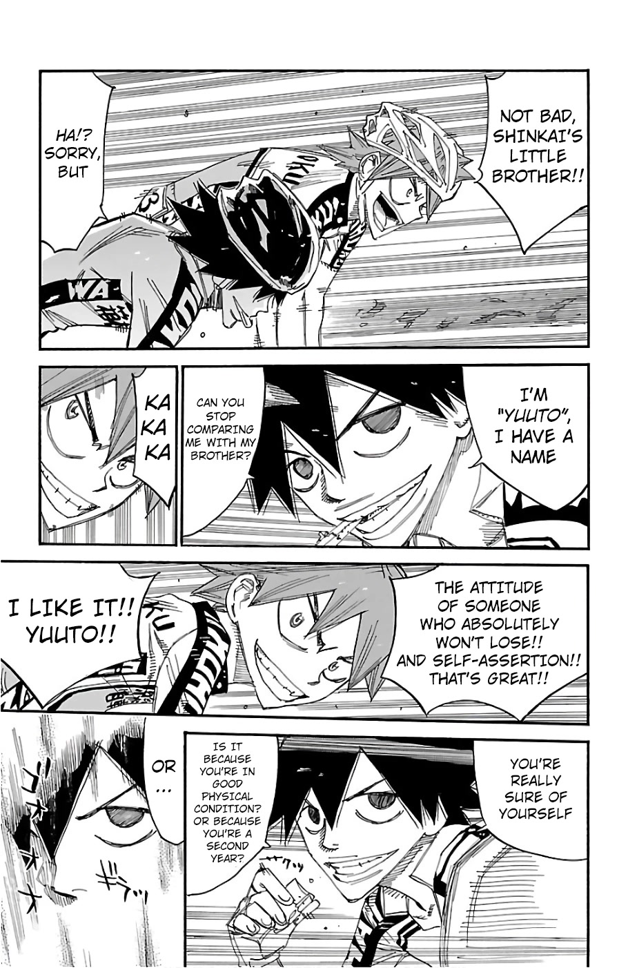 Yowamushi Pedal chapter 482 page 9