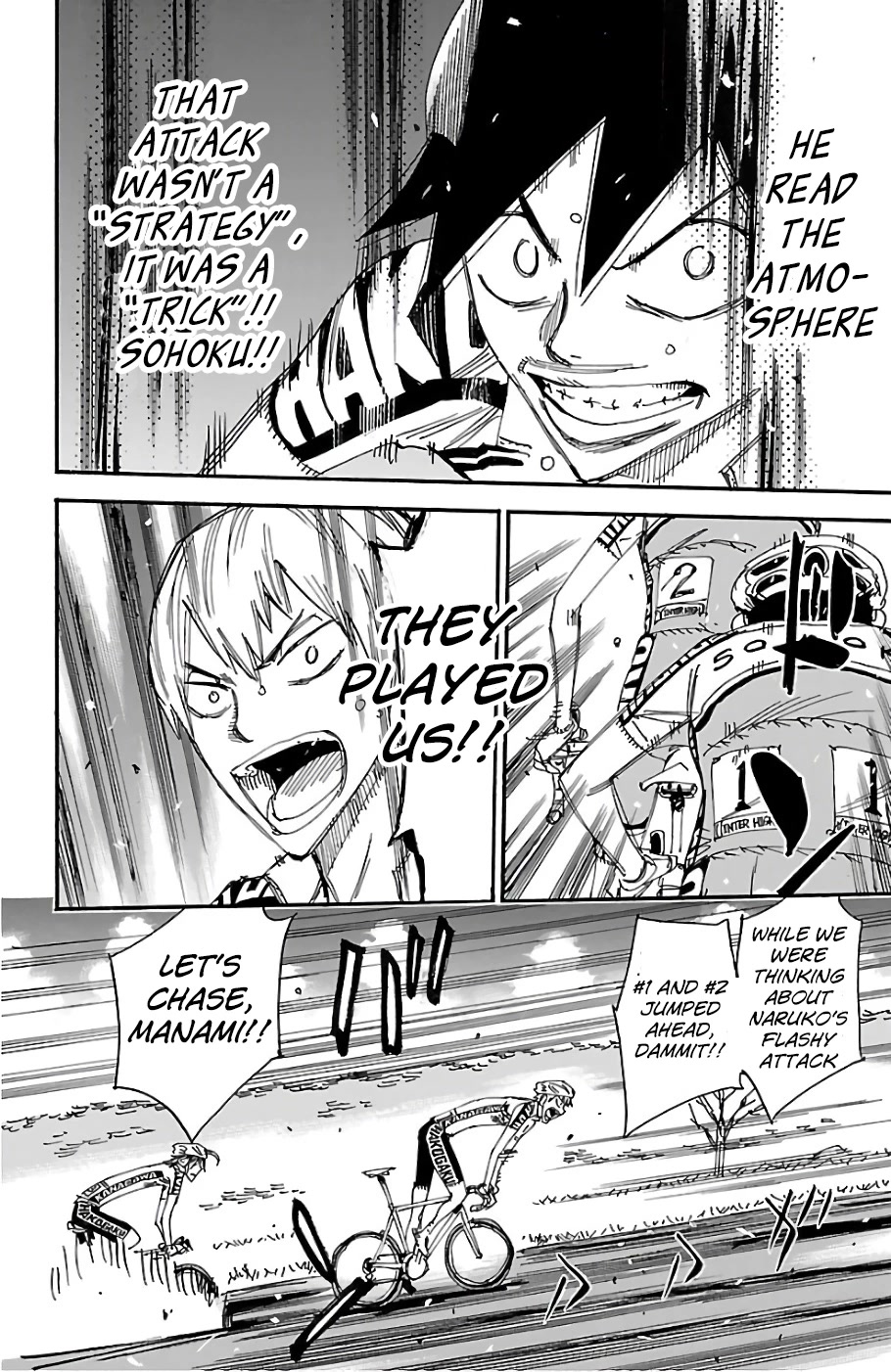 Yowamushi Pedal chapter 483 page 13