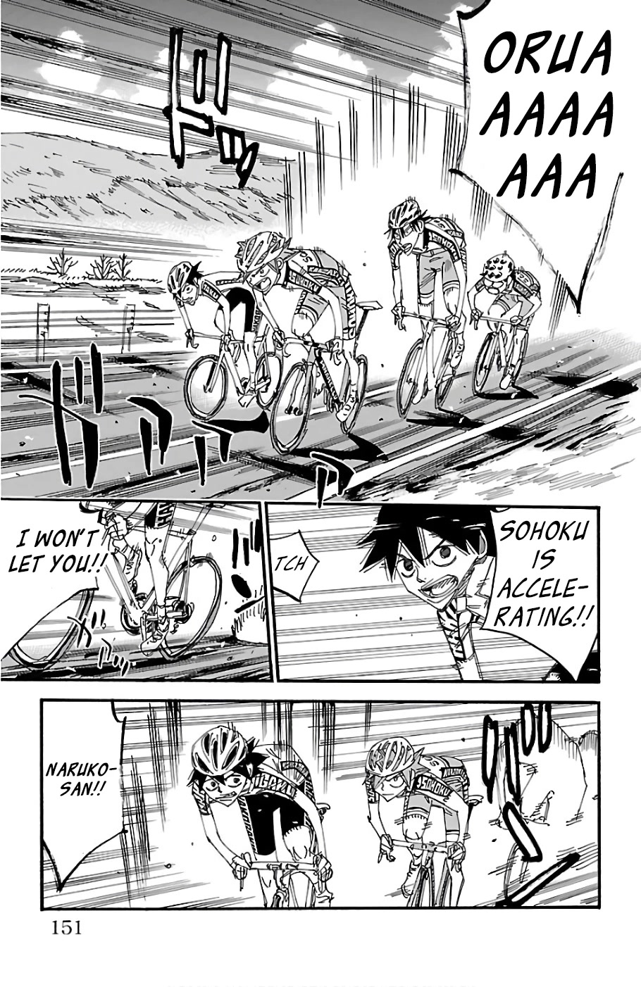 Yowamushi Pedal chapter 483 page 6