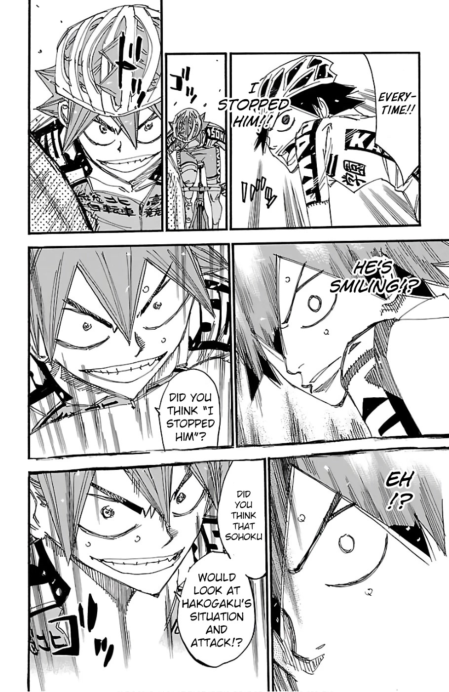 Yowamushi Pedal chapter 483 page 7