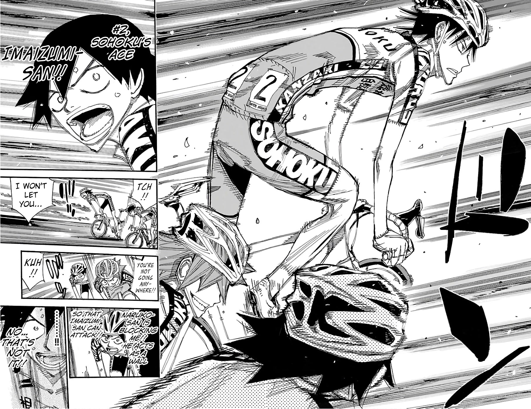 Yowamushi Pedal chapter 483 page 9