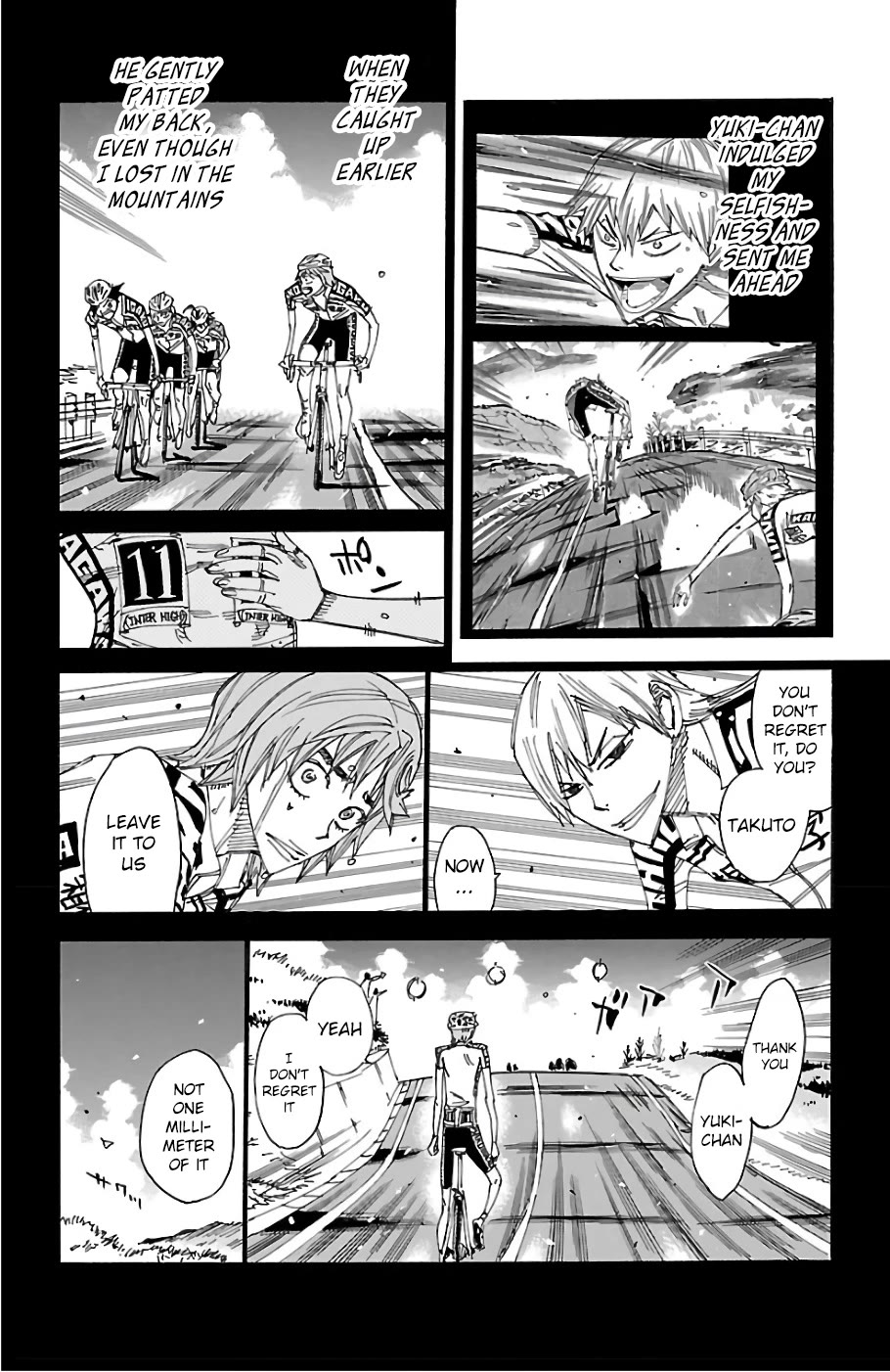 Yowamushi Pedal chapter 484 page 10