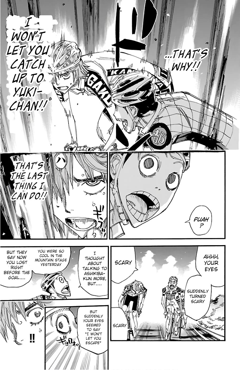 Yowamushi Pedal chapter 484 page 11