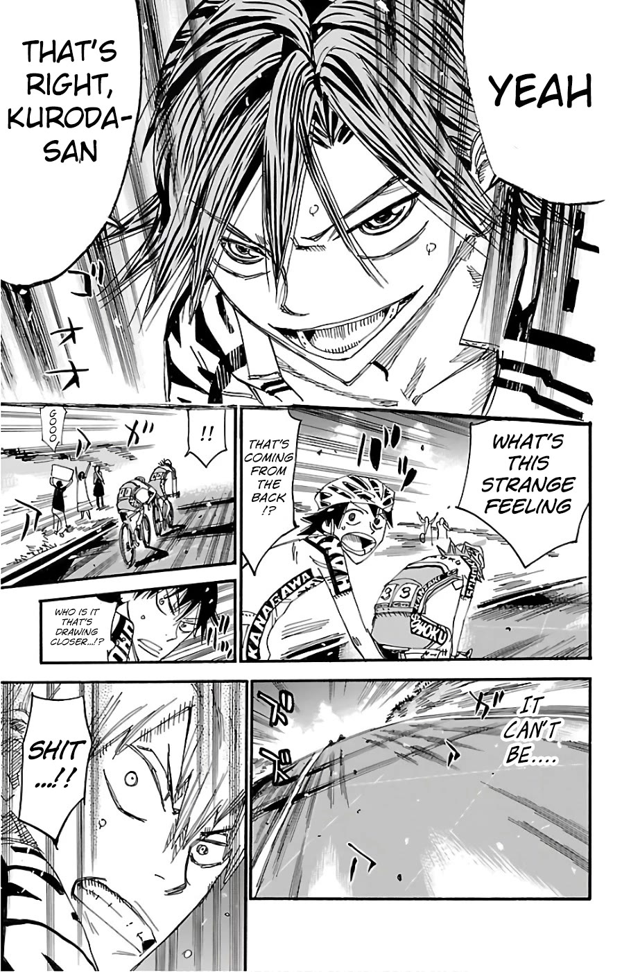 Yowamushi Pedal chapter 484 page 16