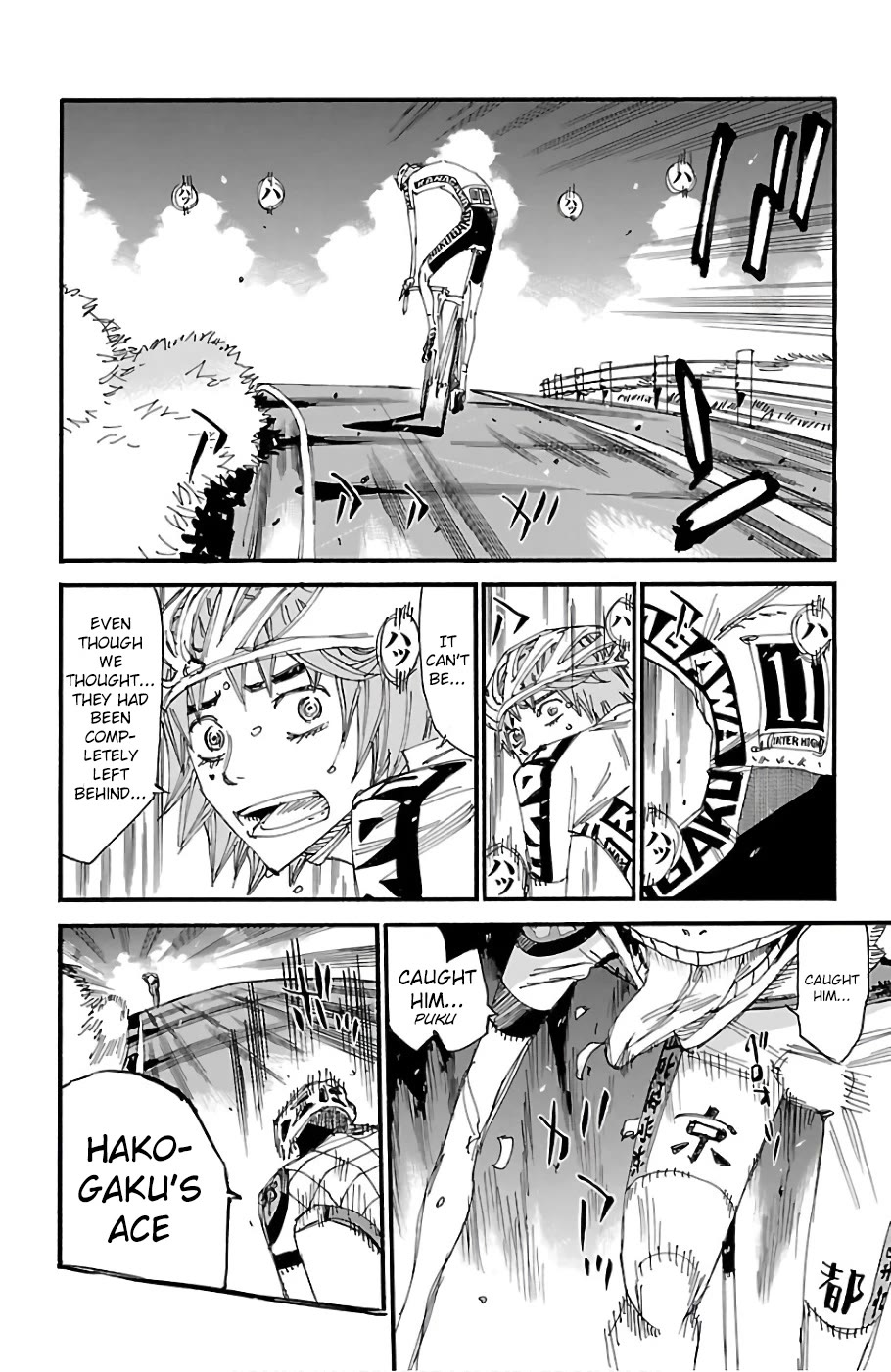 Yowamushi Pedal chapter 484 page 6