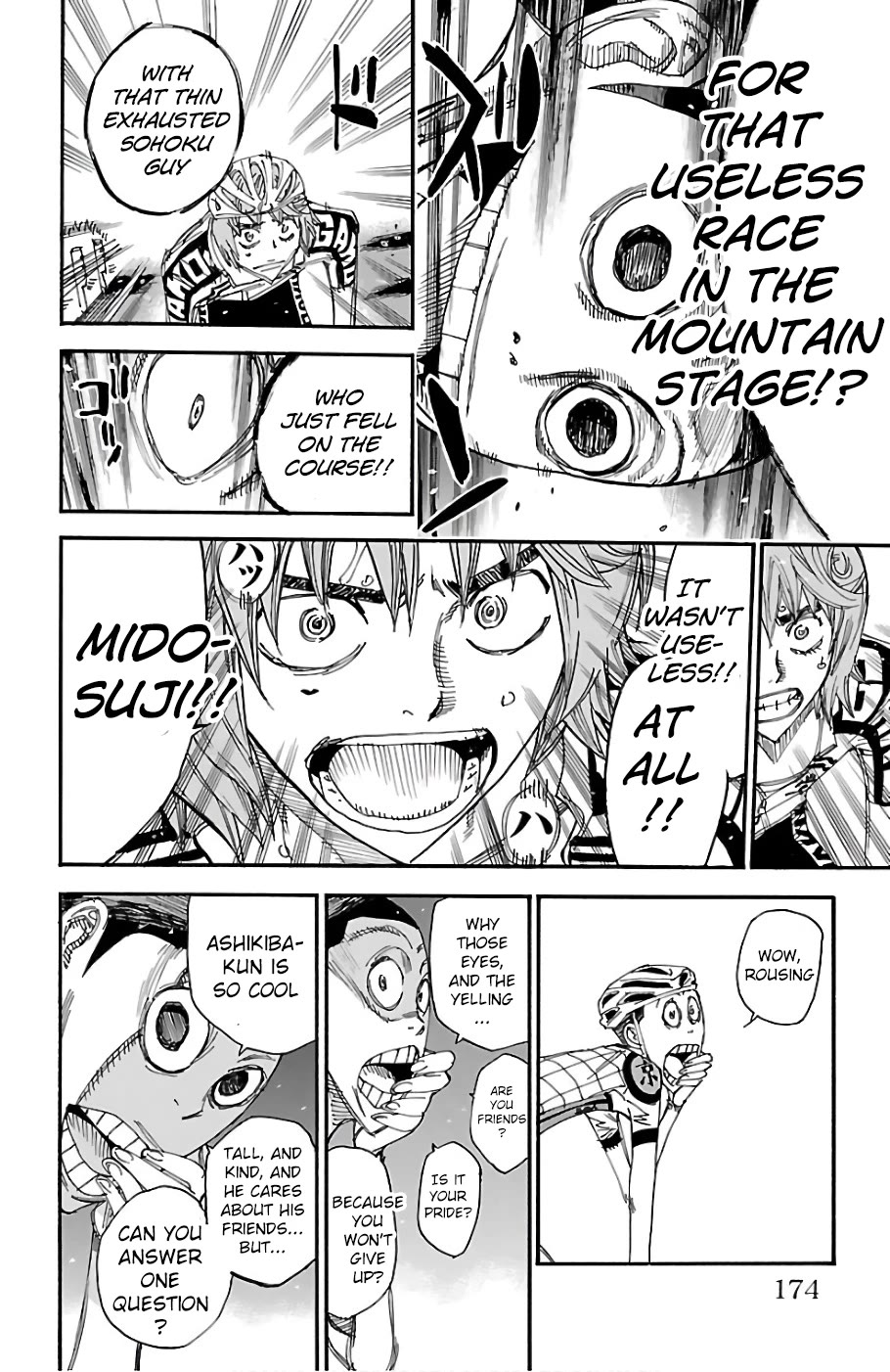 Yowamushi Pedal chapter 484 page 8