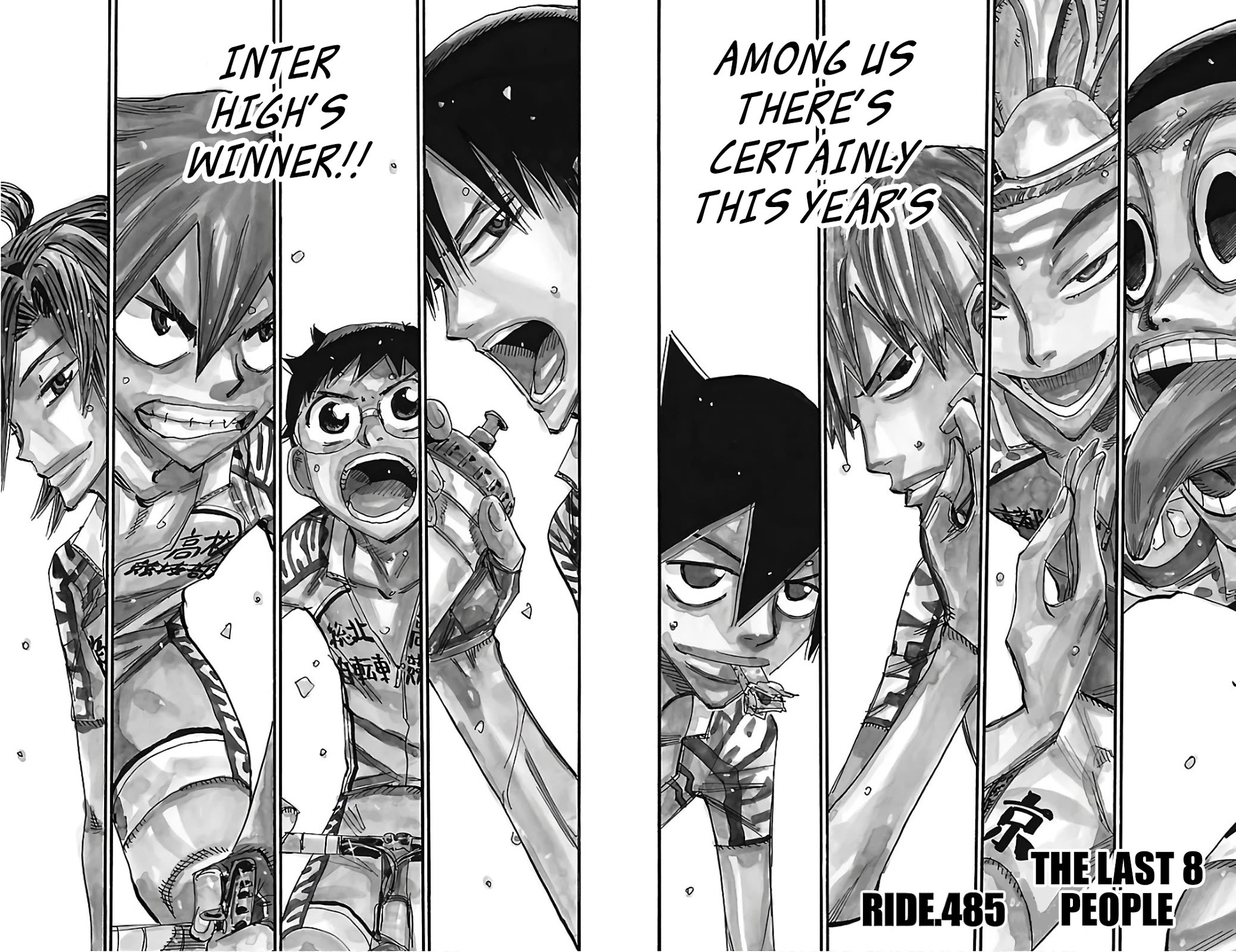 Yowamushi Pedal chapter 485 page 3