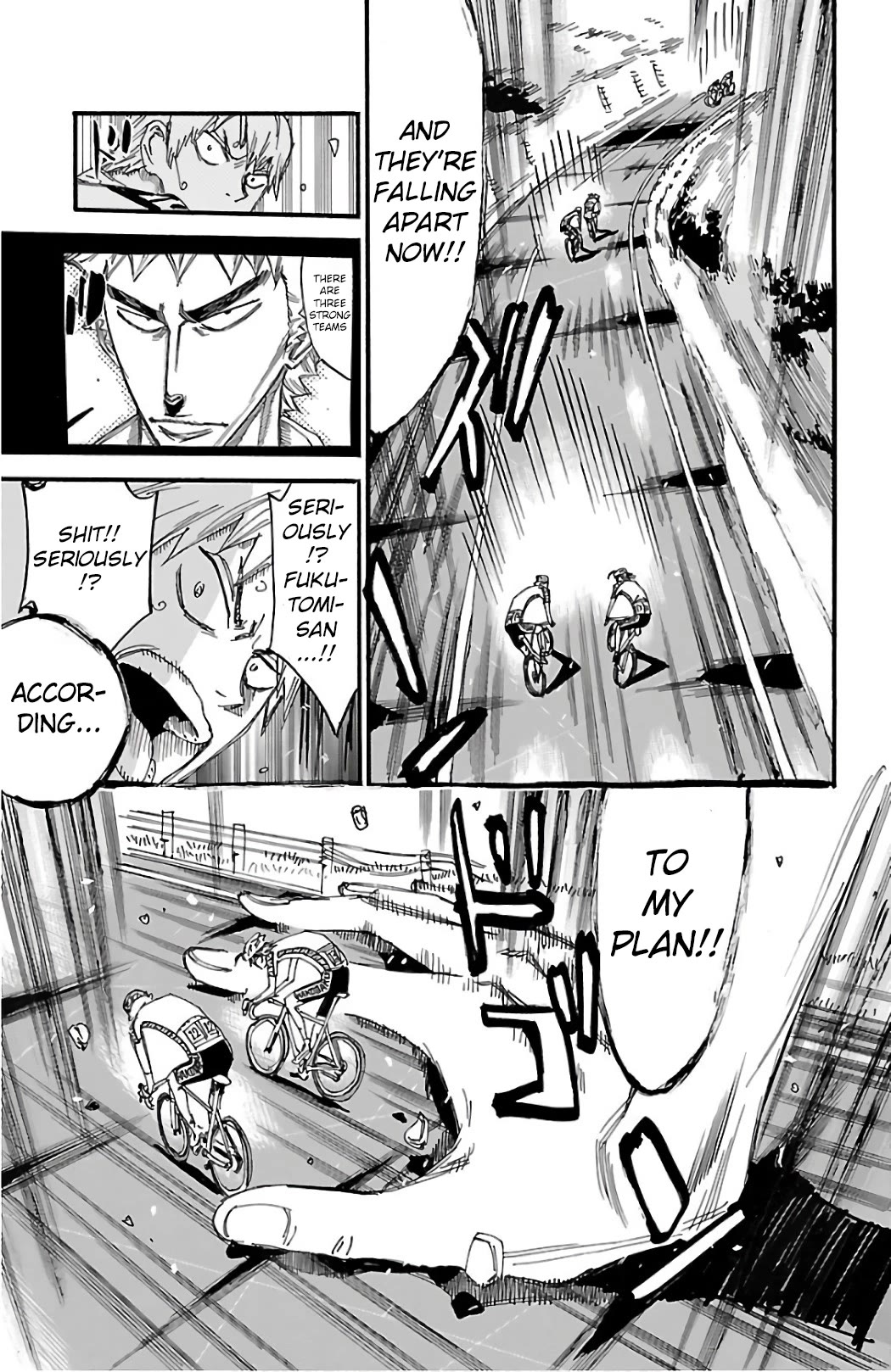 Yowamushi Pedal chapter 485 page 7