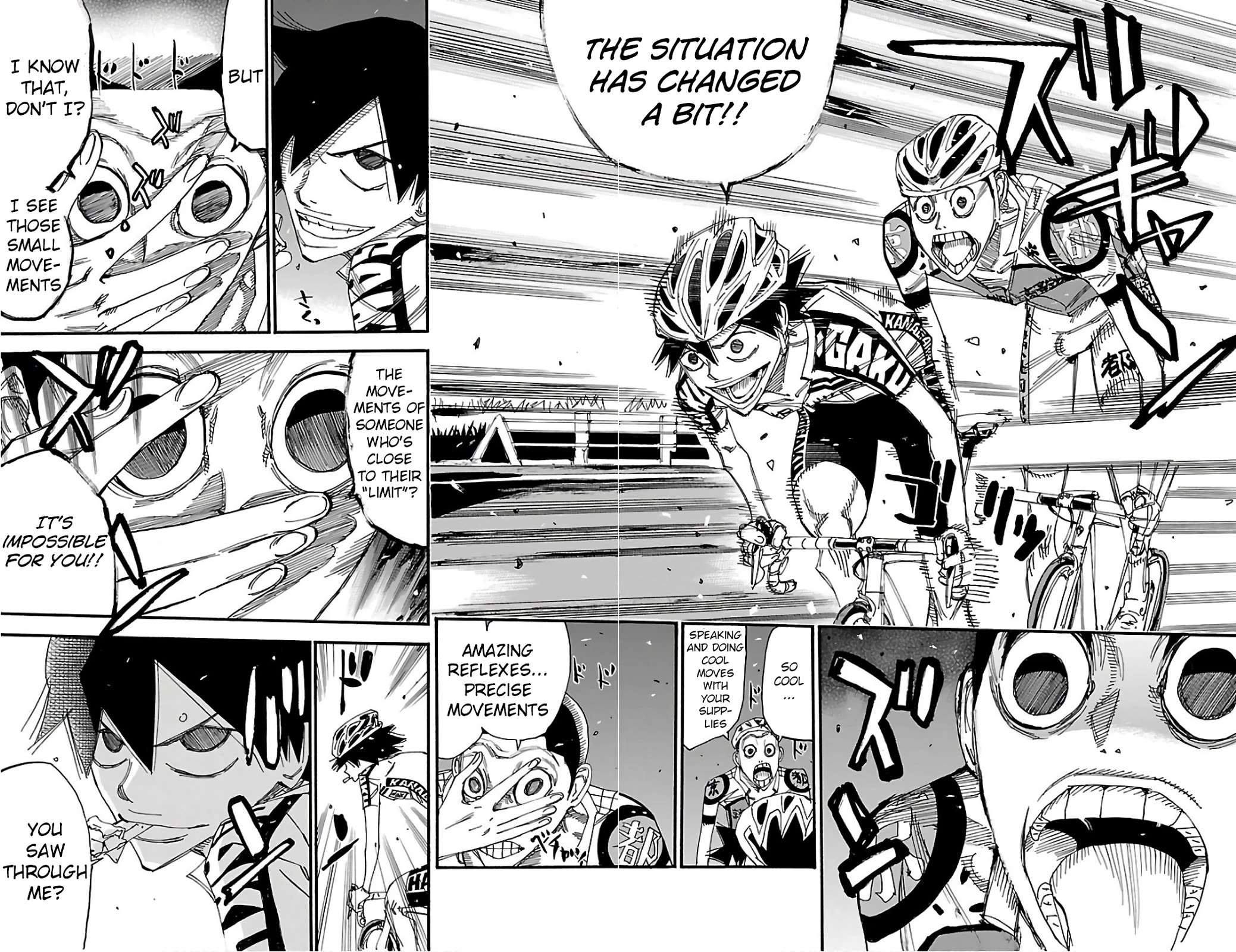 Yowamushi Pedal chapter 486 page 7