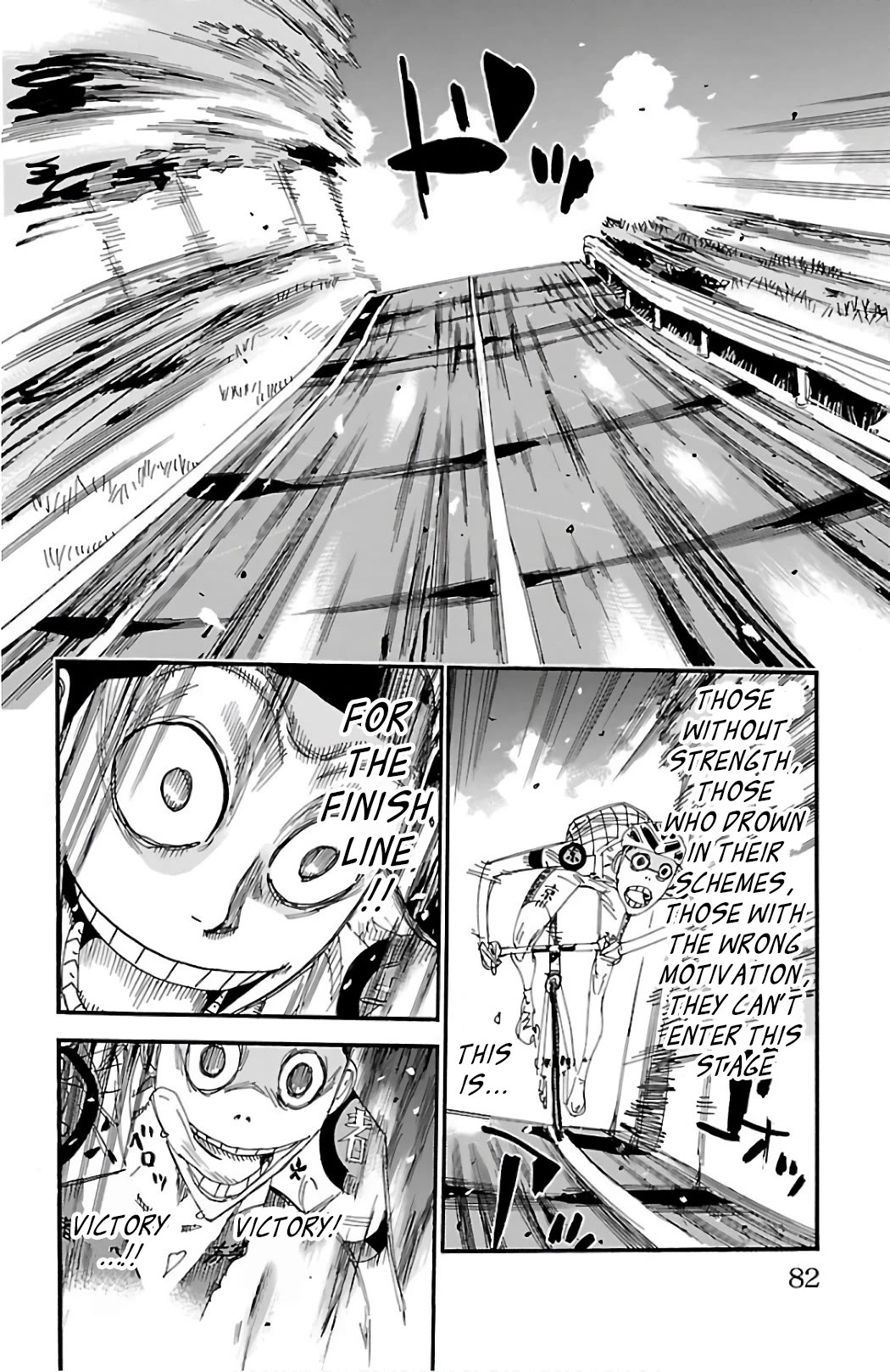 Yowamushi Pedal chapter 488 page 10