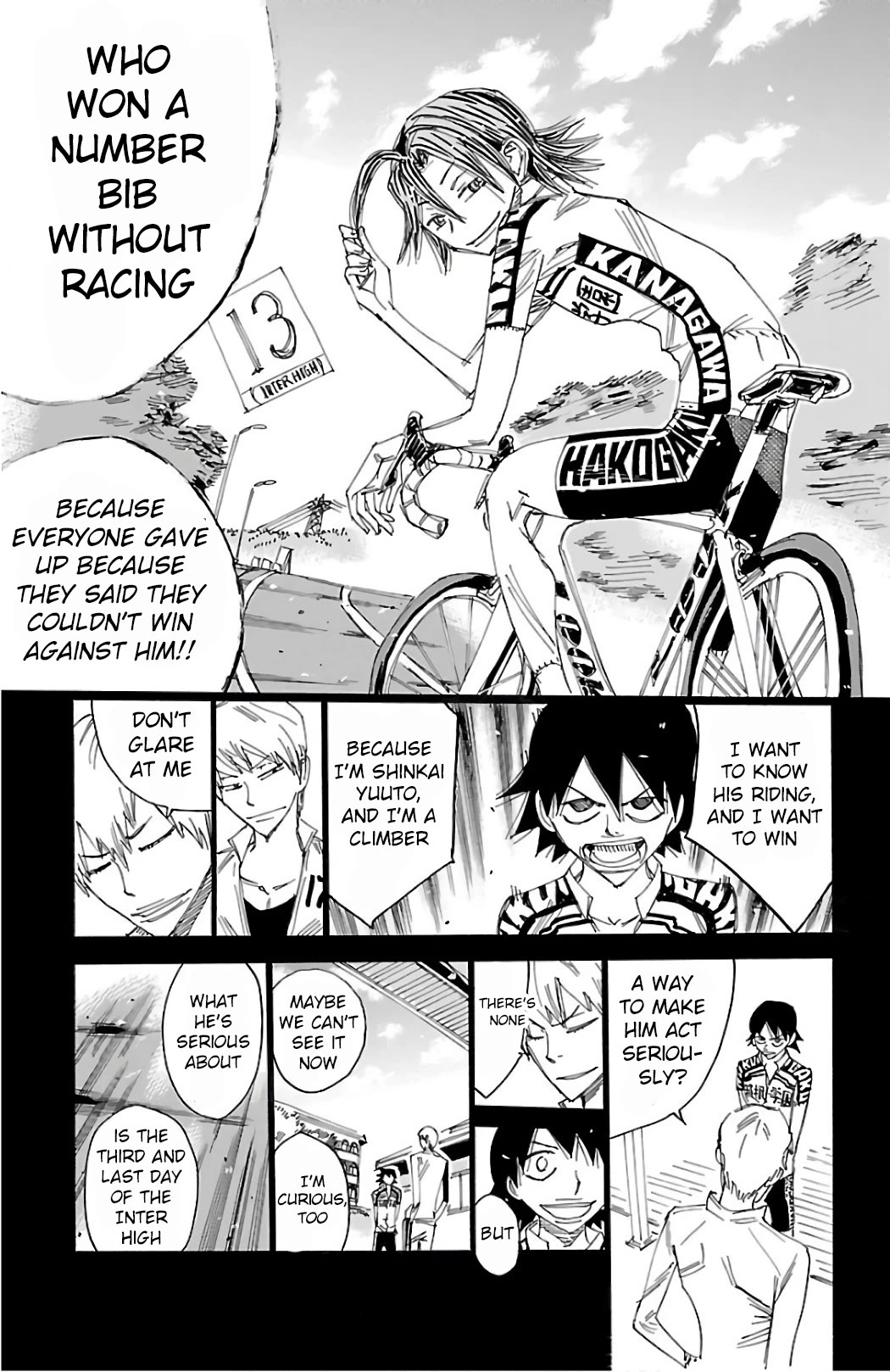 Yowamushi Pedal chapter 488 page 15