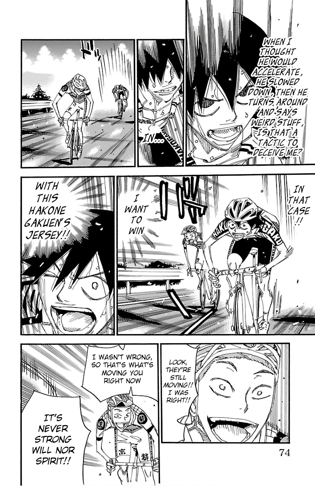 Yowamushi Pedal chapter 488 page 3