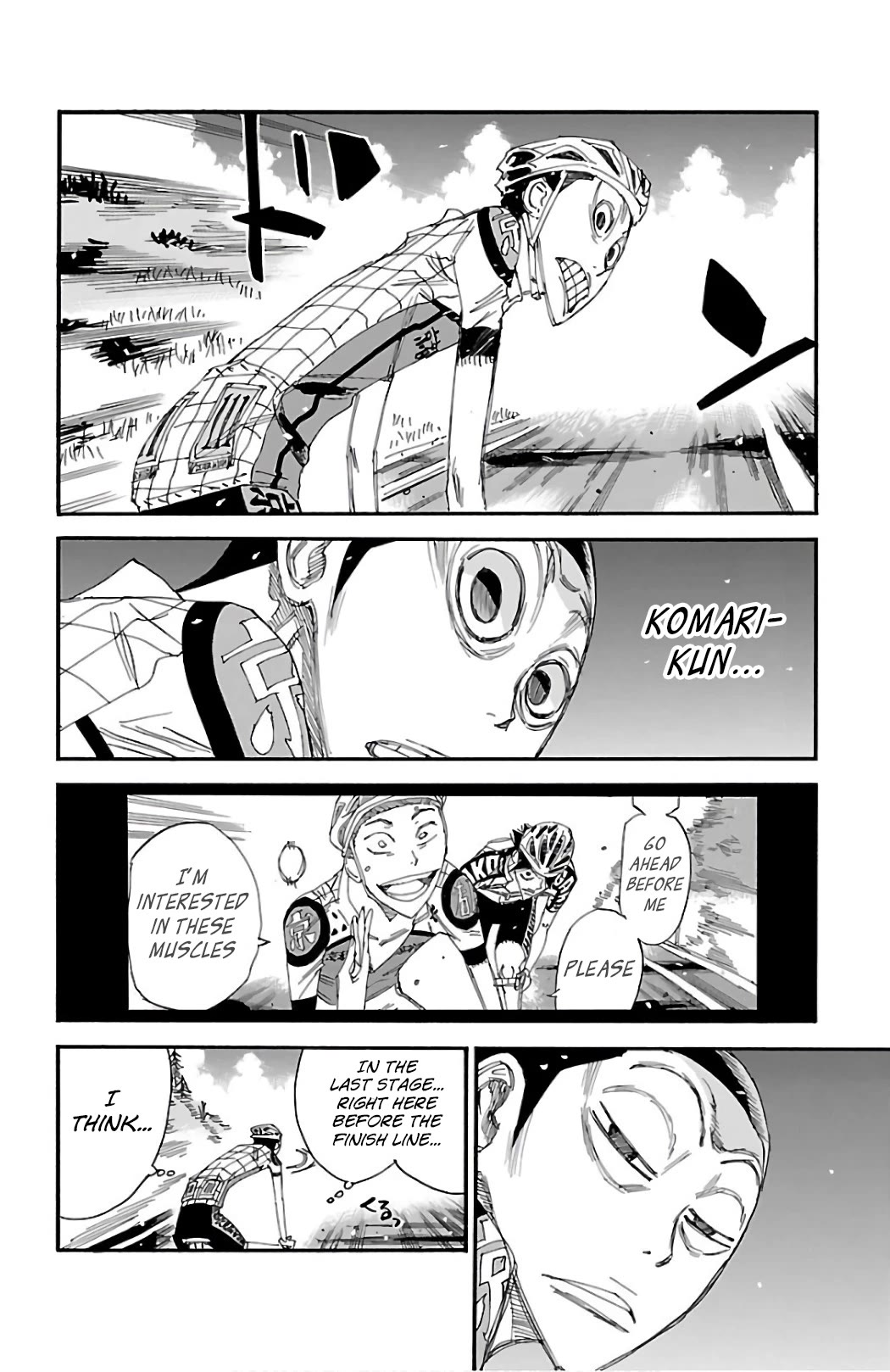 Yowamushi Pedal chapter 488 page 7