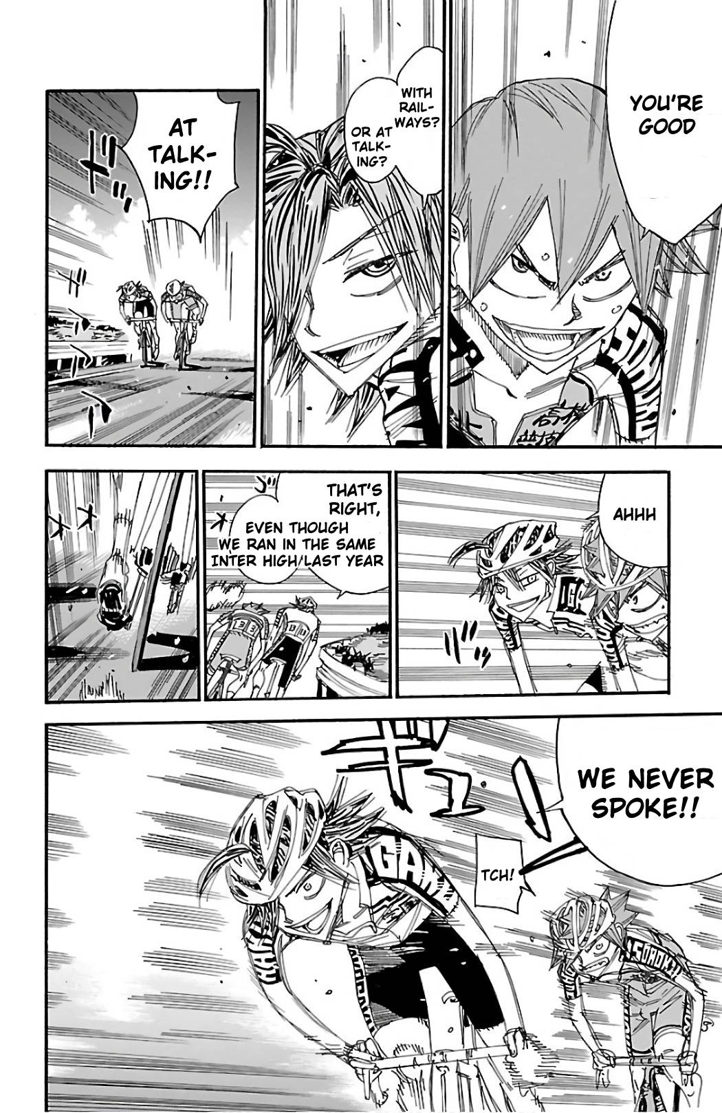 Yowamushi Pedal chapter 489 page 14