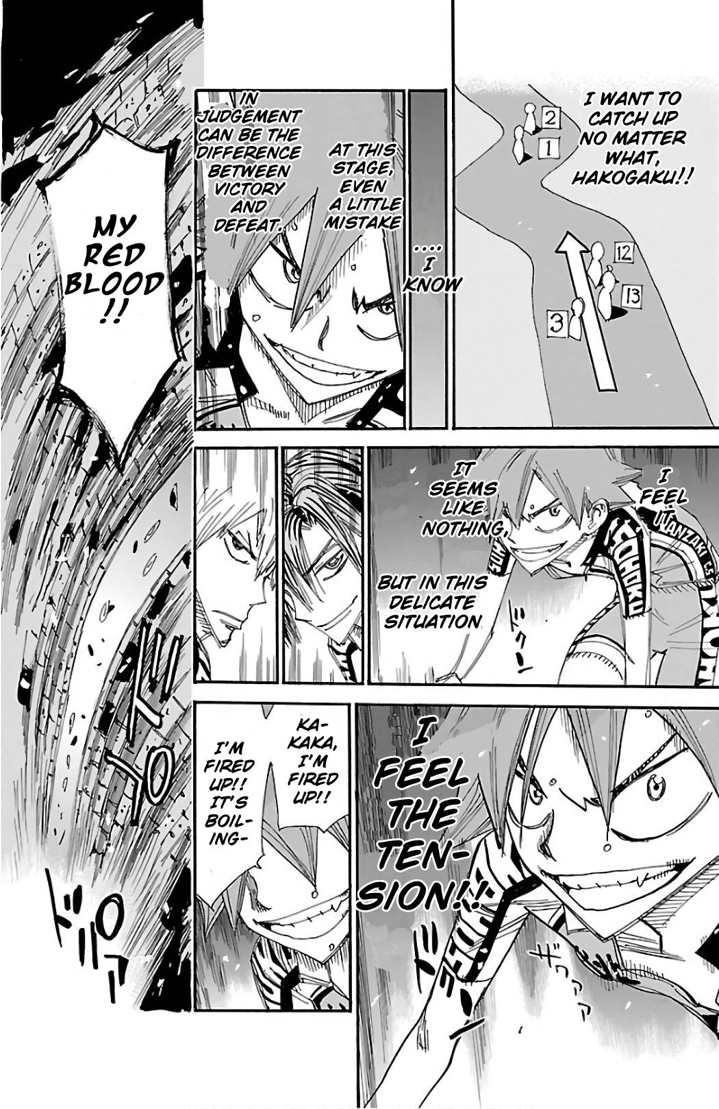 Yowamushi Pedal chapter 489 page 2