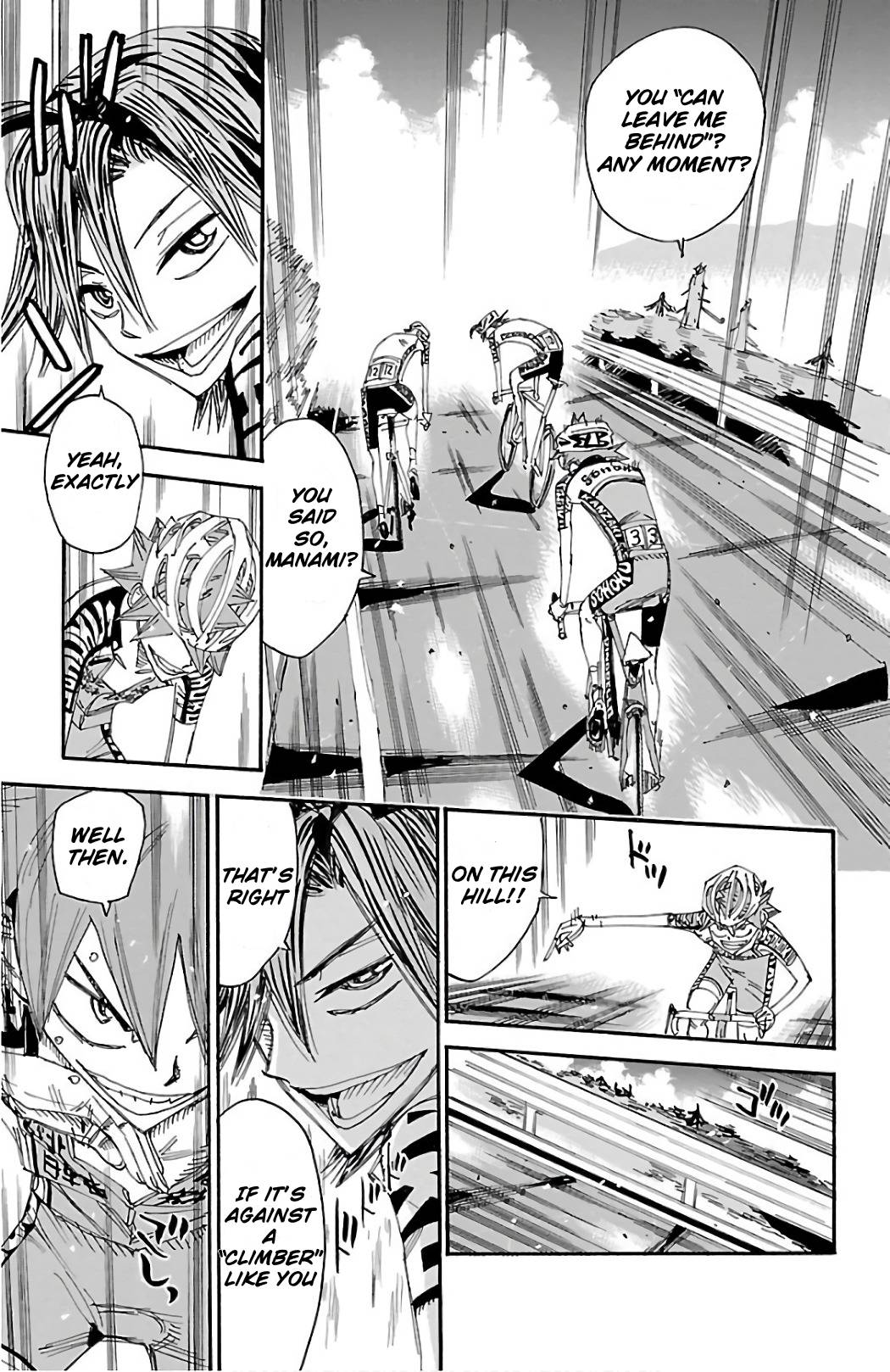 Yowamushi Pedal chapter 489 page 3