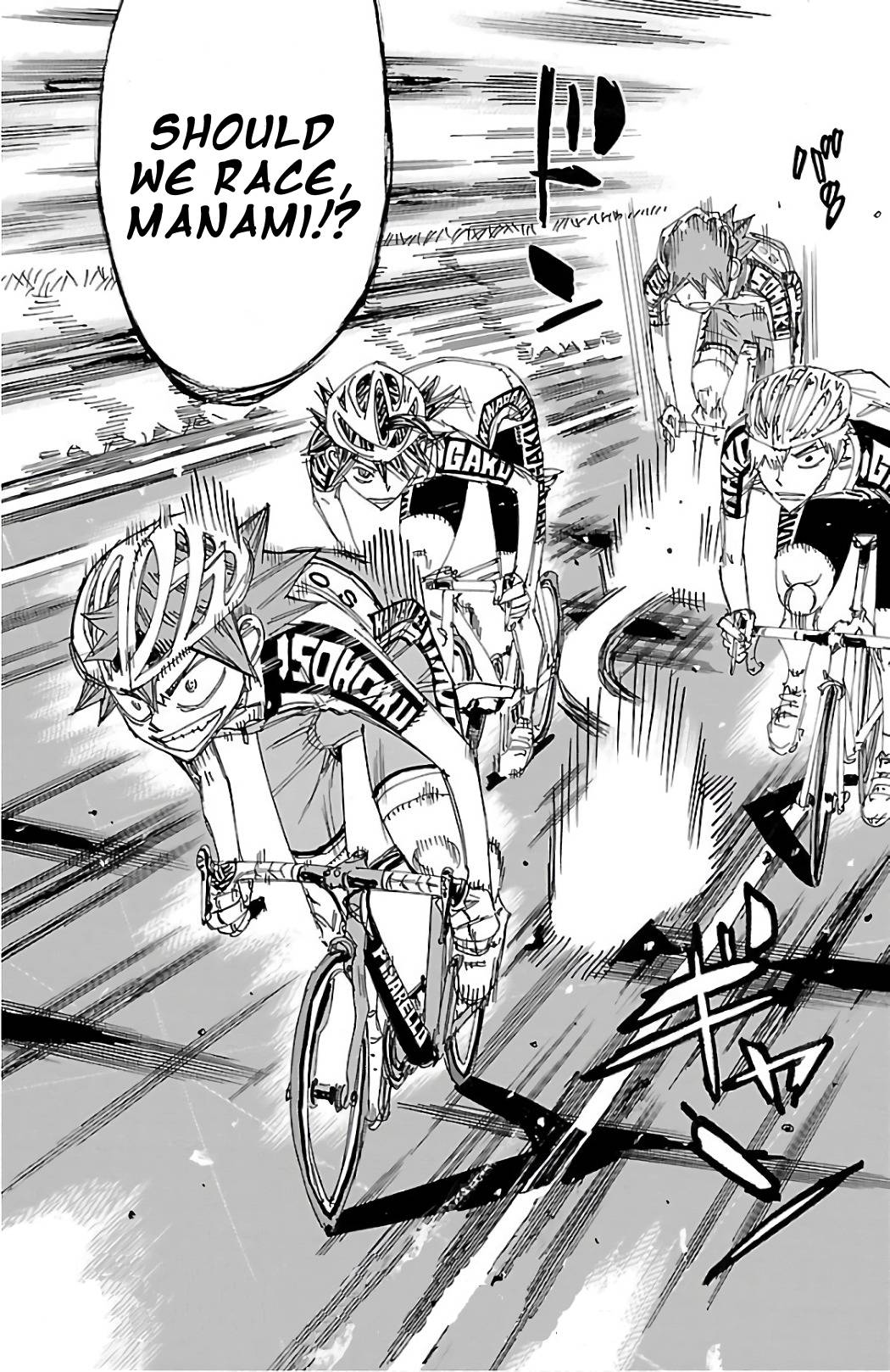 Yowamushi Pedal chapter 489 page 4