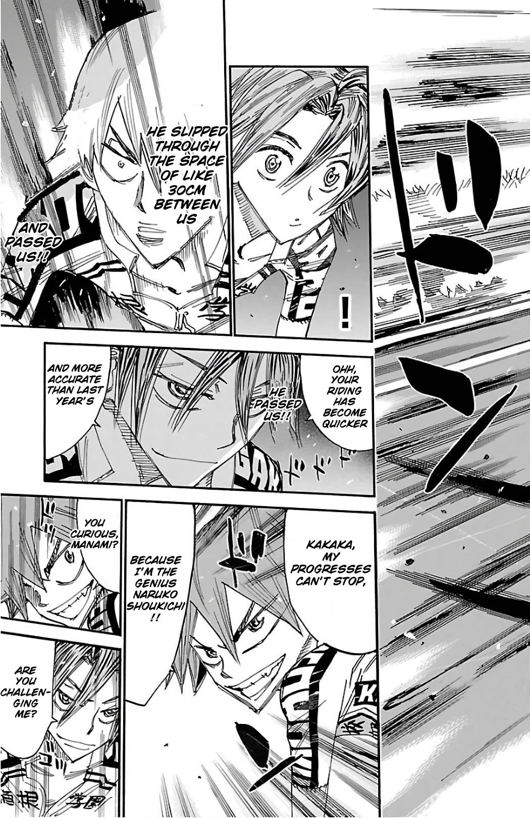 Yowamushi Pedal chapter 489 page 5