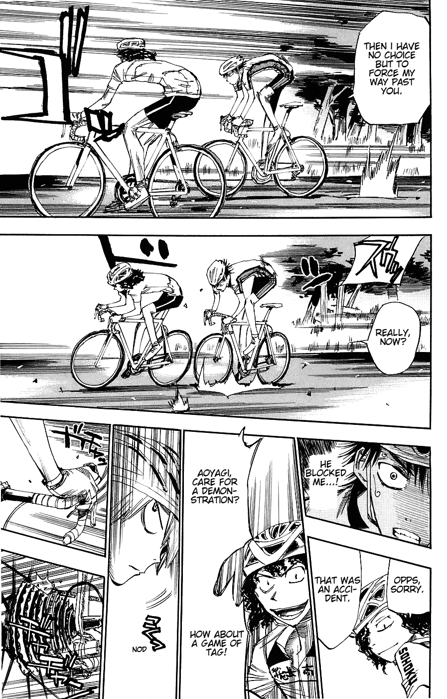 Yowamushi Pedal chapter 49 page 17