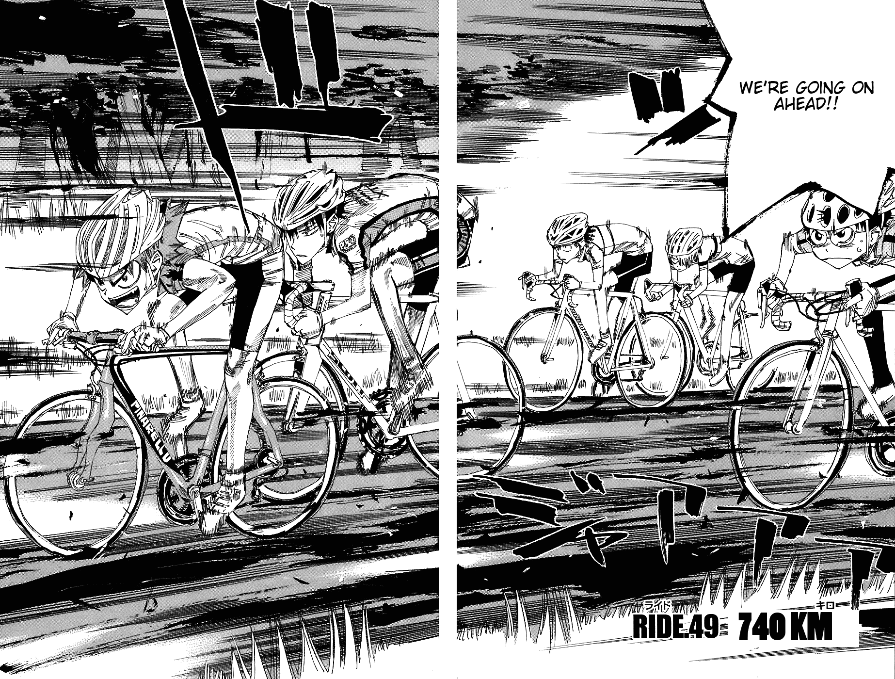 Yowamushi Pedal chapter 49 page 4