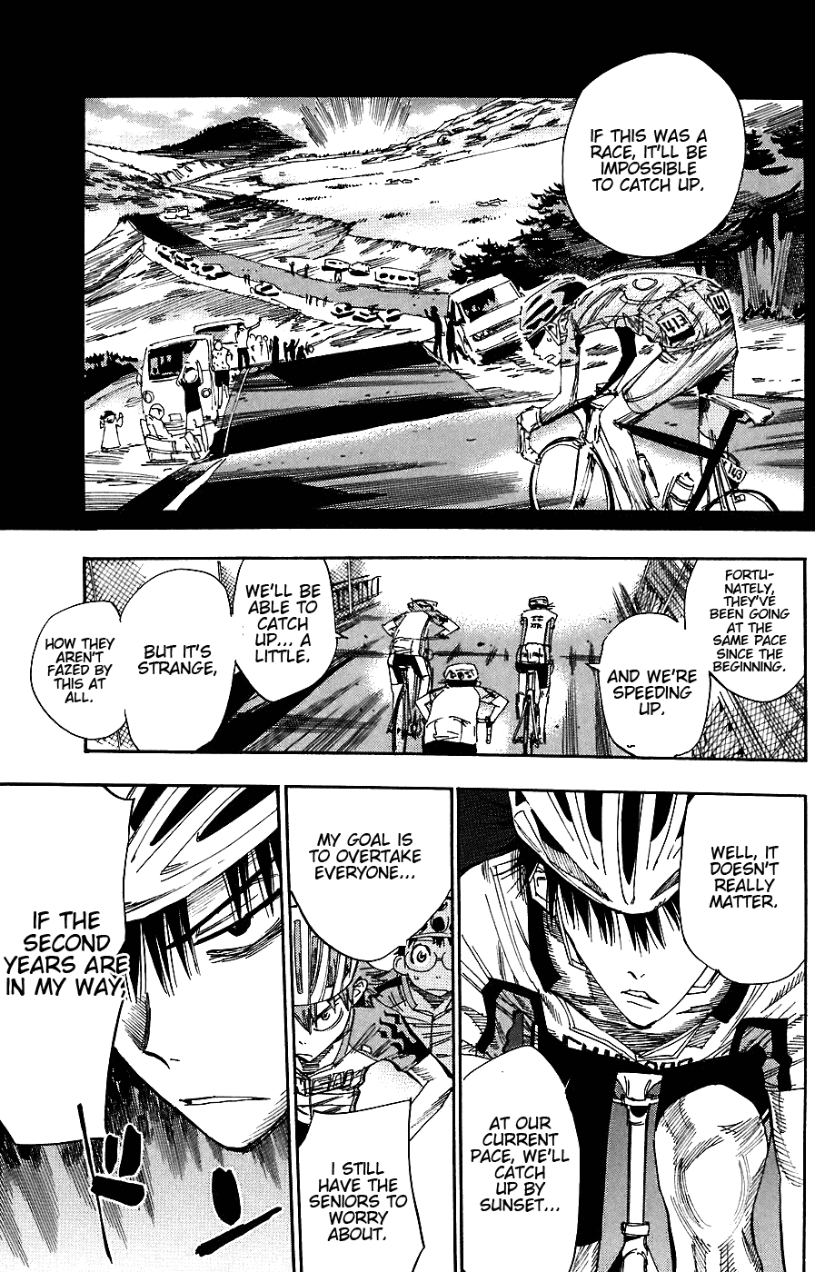 Yowamushi Pedal chapter 49 page 6