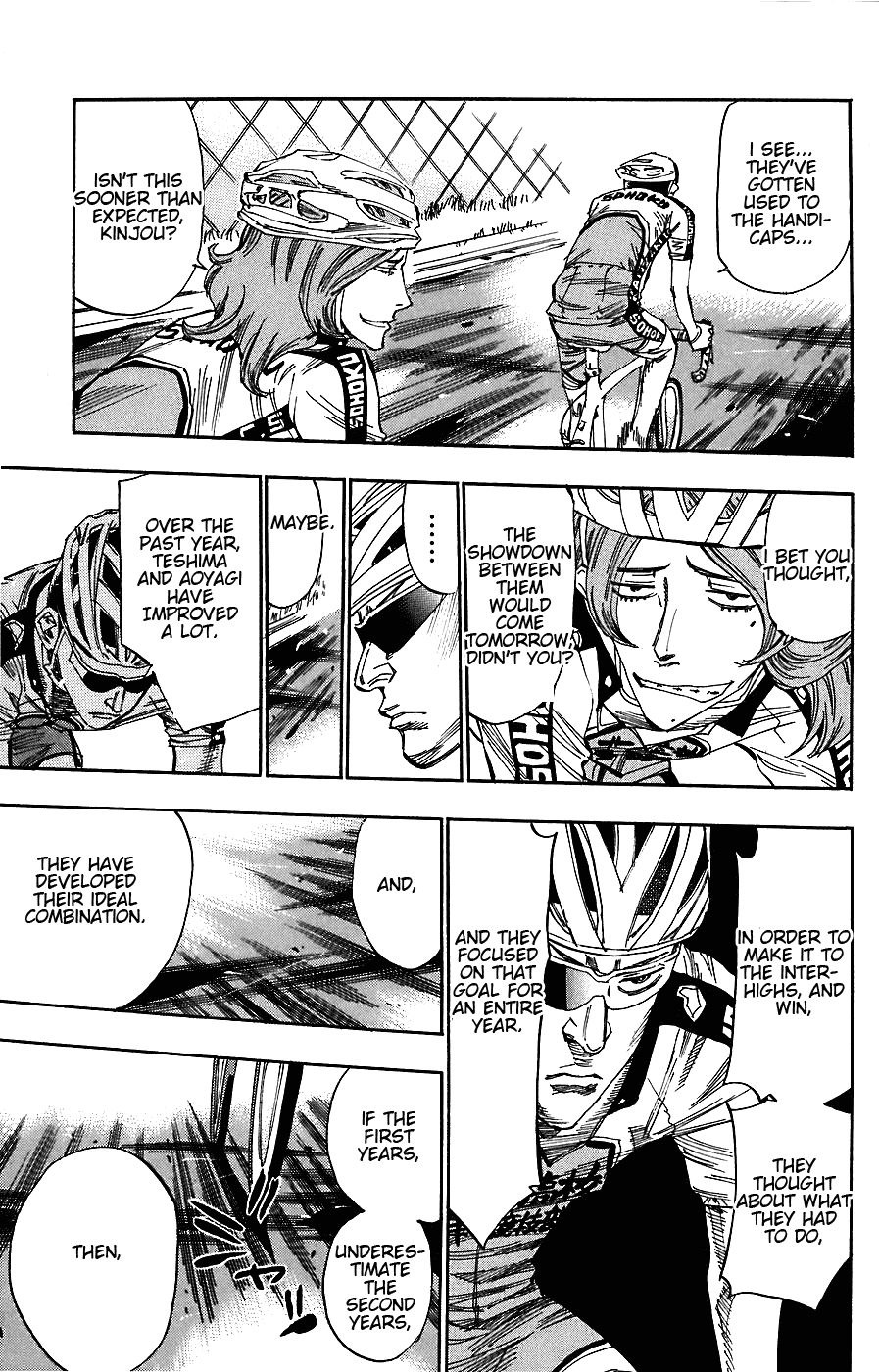 Yowamushi Pedal chapter 49 page 8