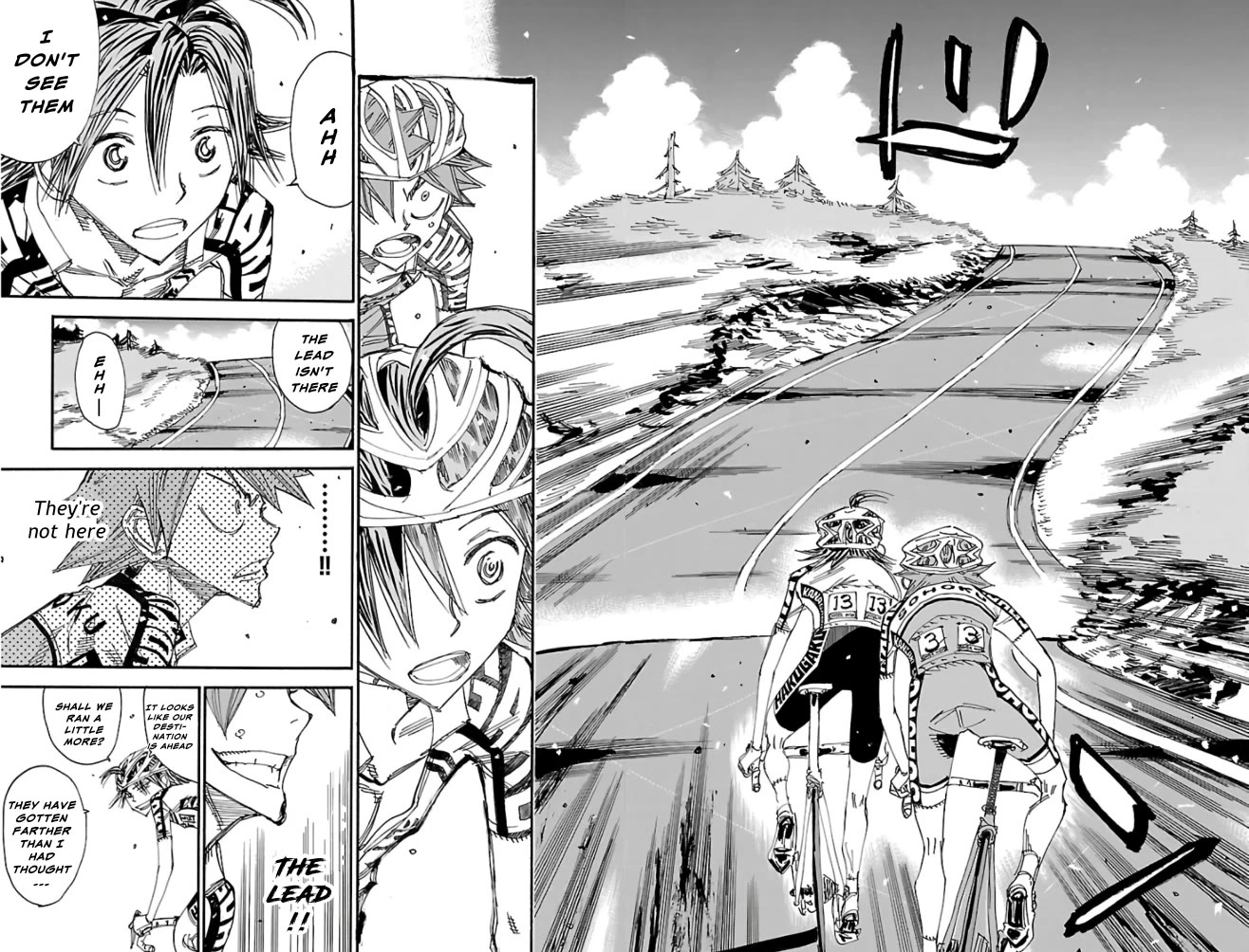 Yowamushi Pedal chapter 490 page 12