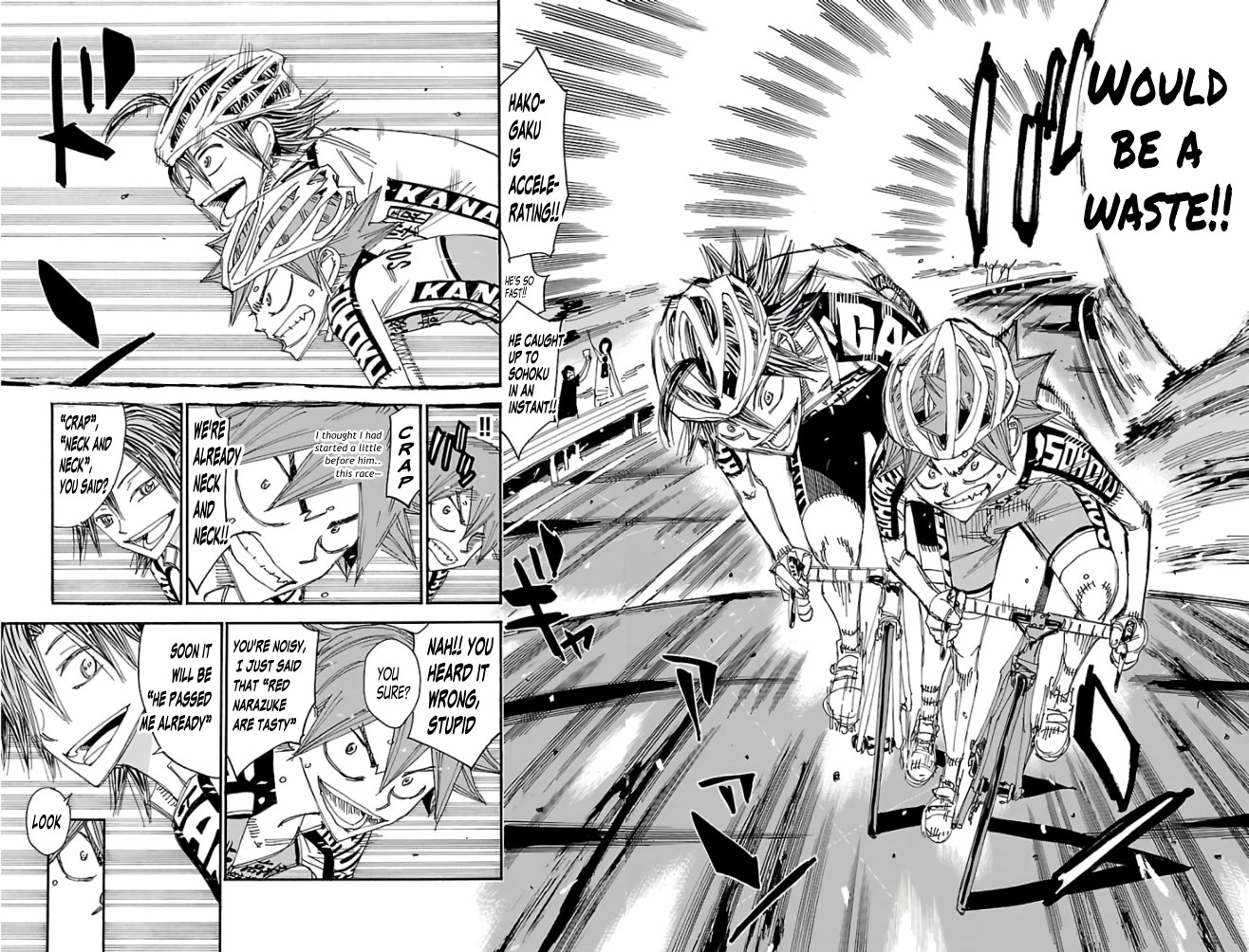 Yowamushi Pedal chapter 490 page 3