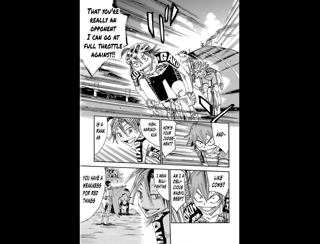 Yowamushi Pedal chapter 490 page 6