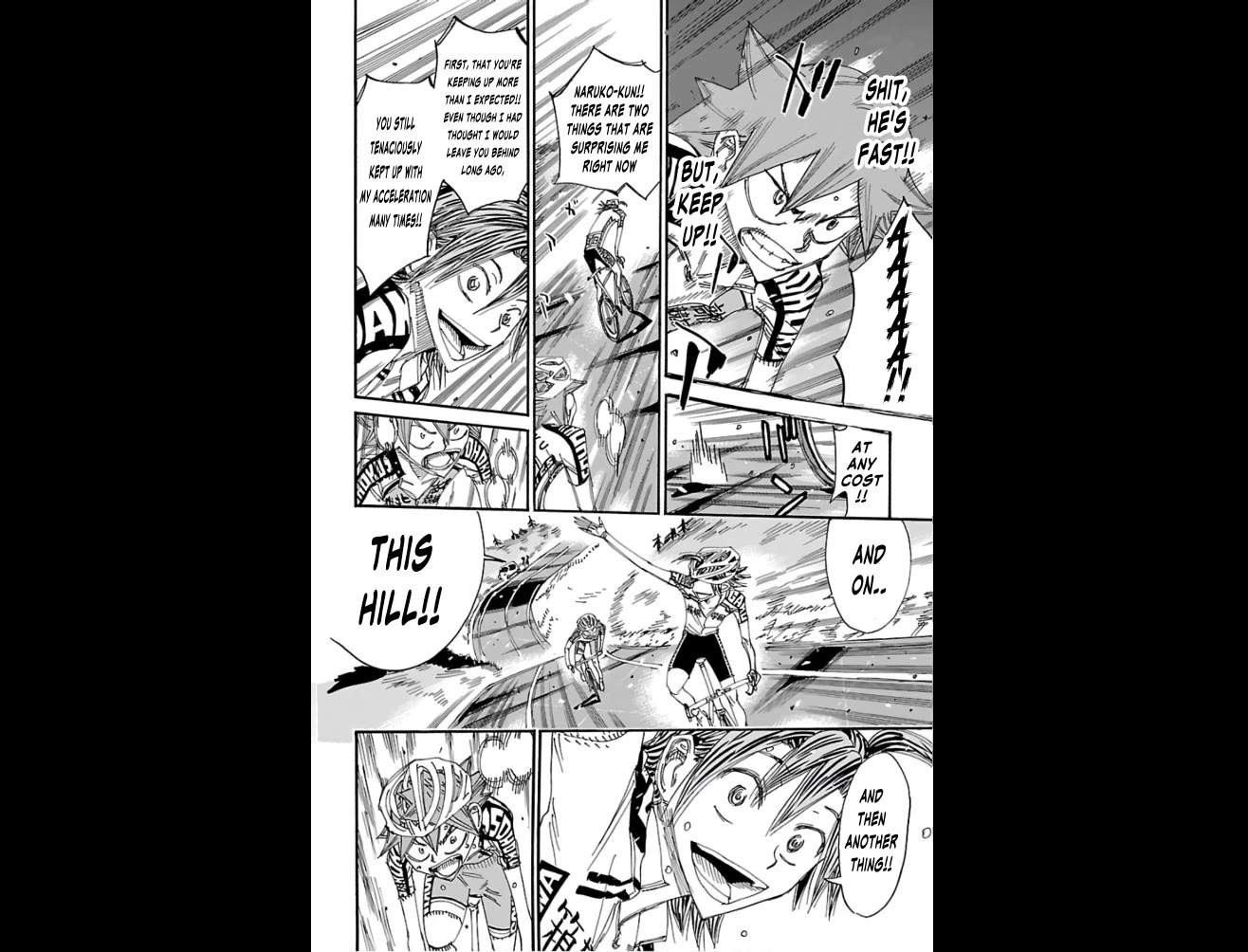 Yowamushi Pedal chapter 490 page 8