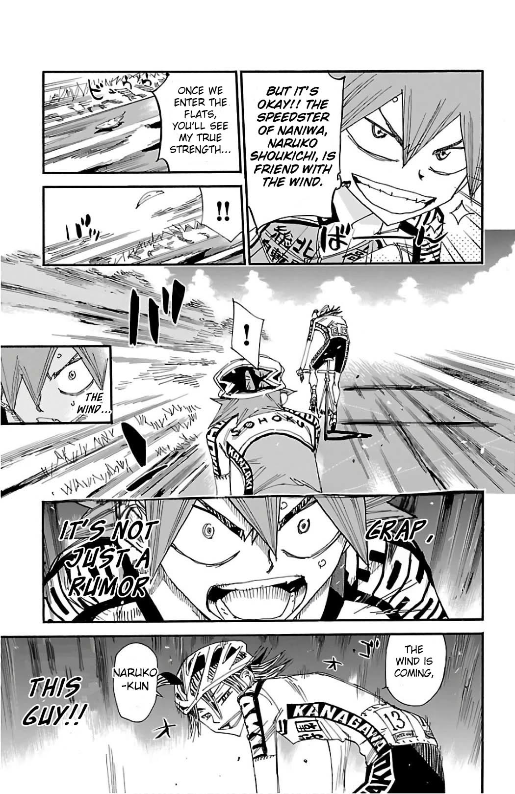 Yowamushi Pedal chapter 491 page 10