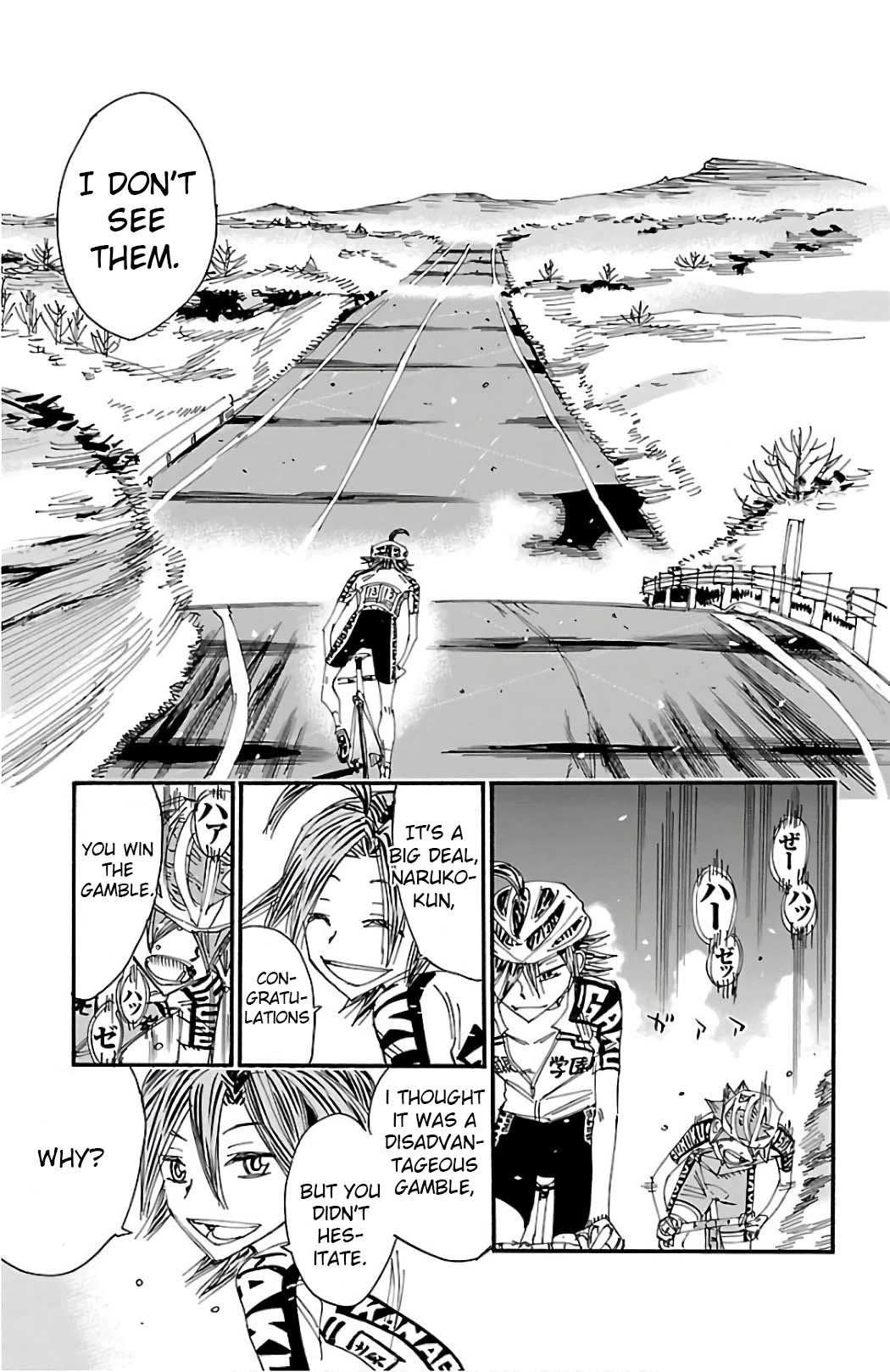 Yowamushi Pedal chapter 491 page 15