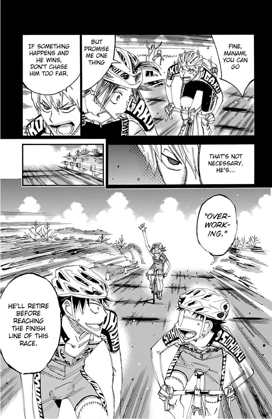 Yowamushi Pedal chapter 491 page 19