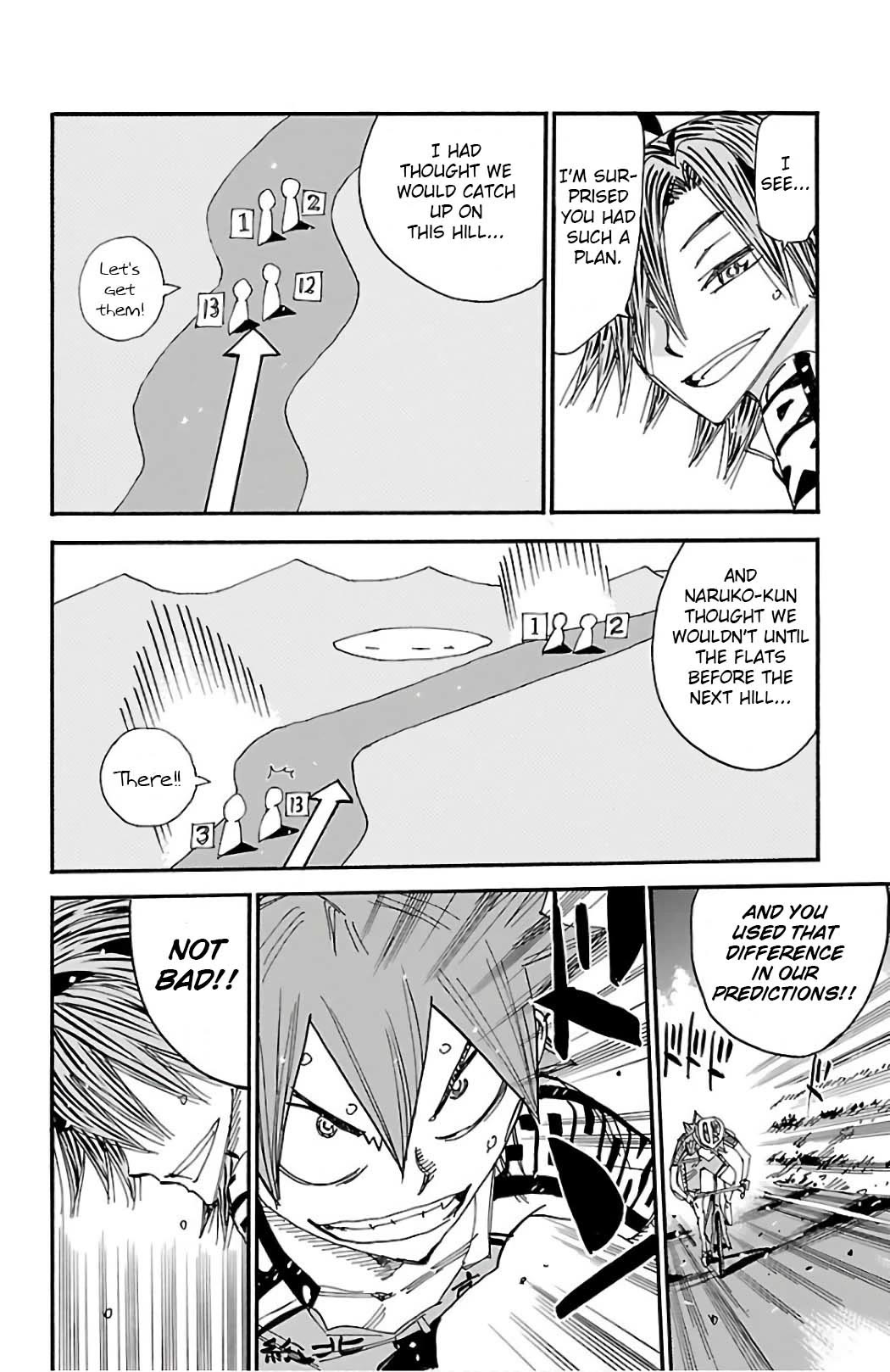 Yowamushi Pedal chapter 491 page 3