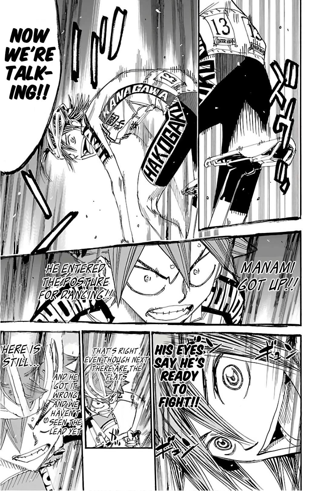 Yowamushi Pedal chapter 491 page 4