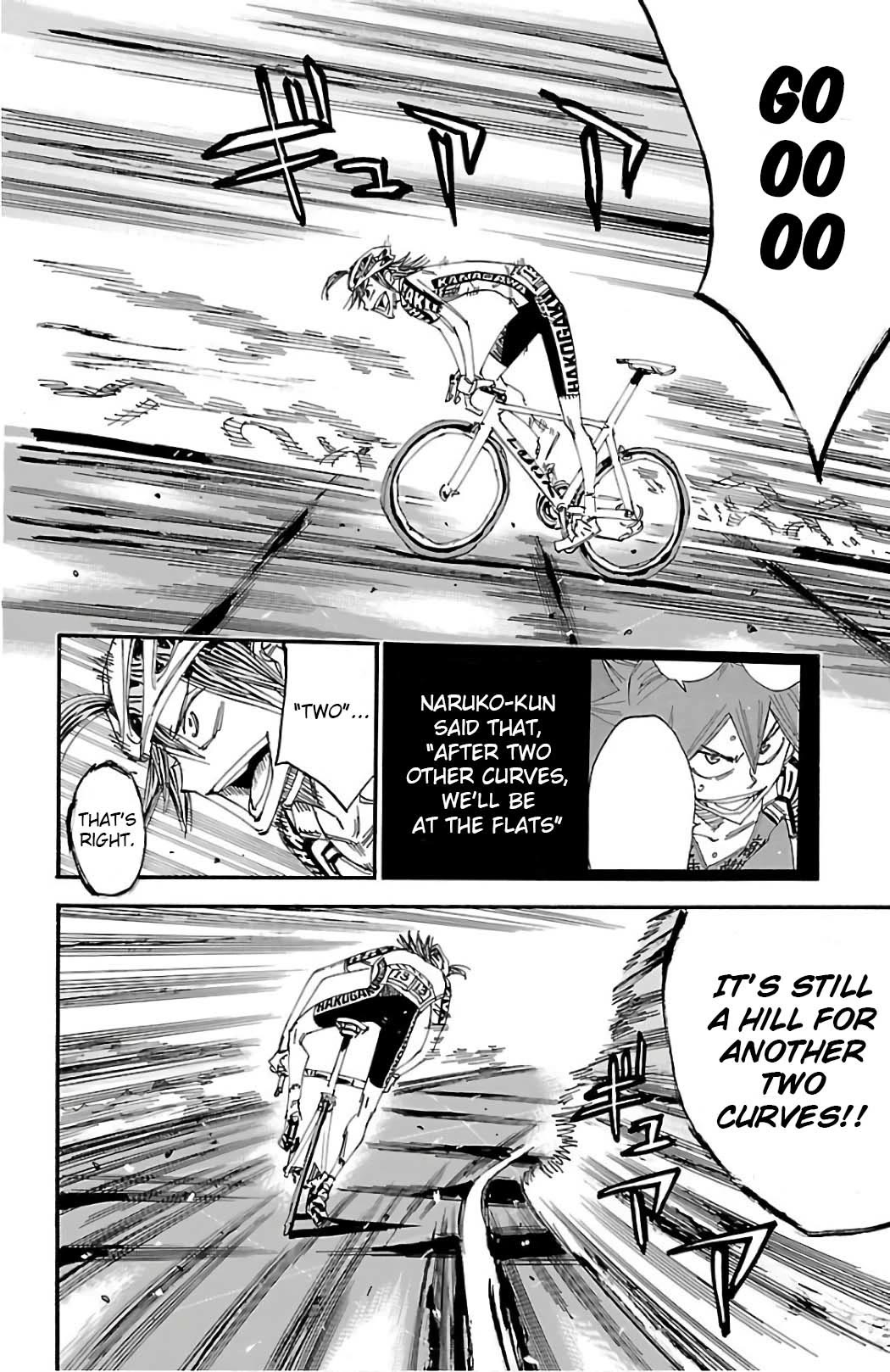 Yowamushi Pedal chapter 491 page 6