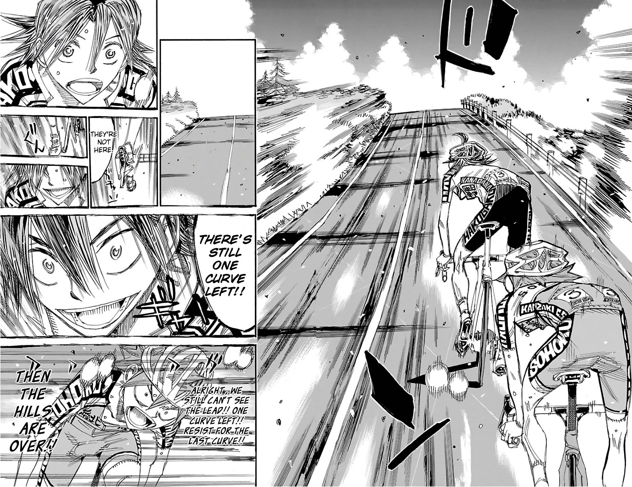 Yowamushi Pedal chapter 491 page 8