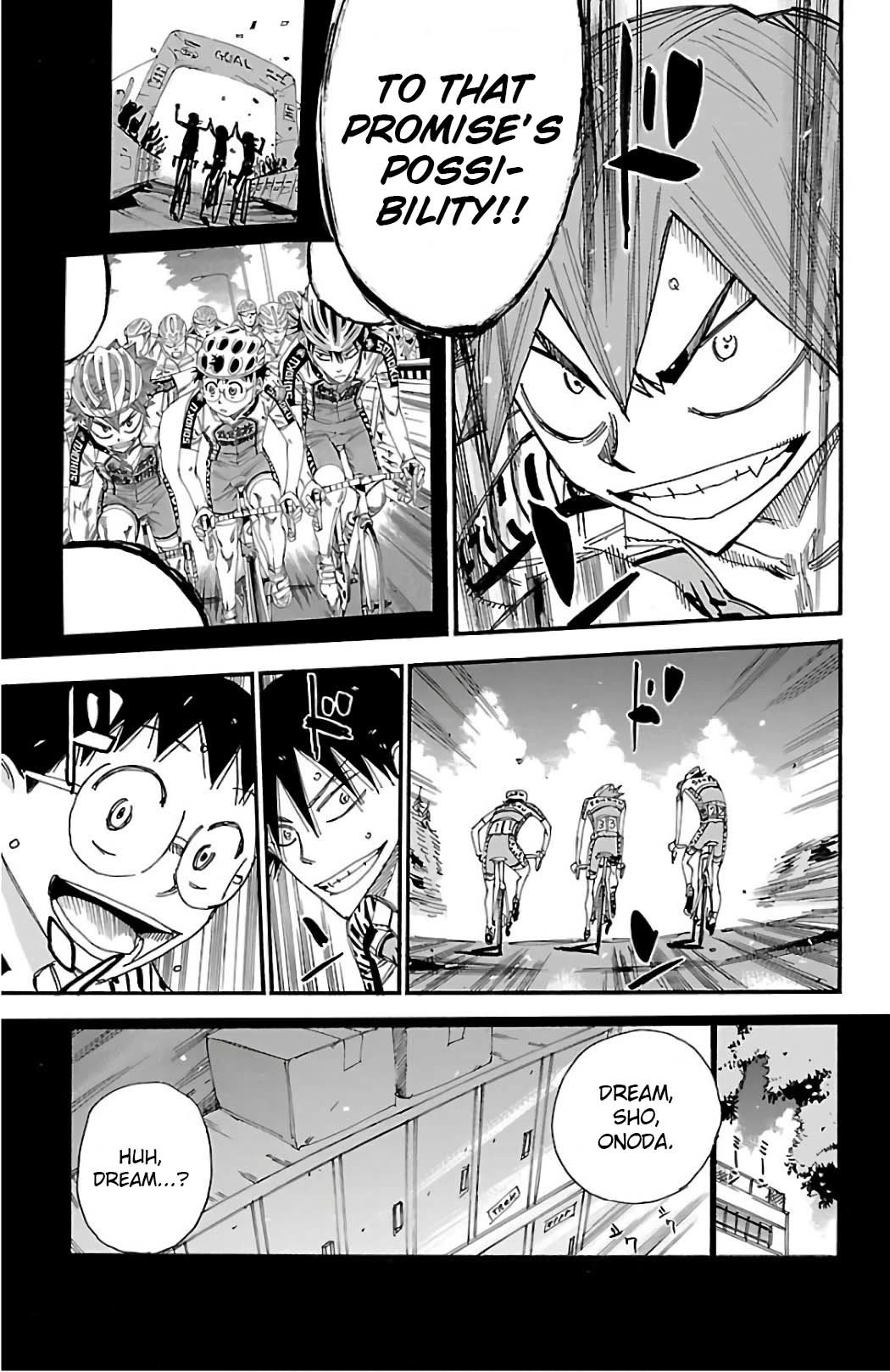 Yowamushi Pedal chapter 492 page 11